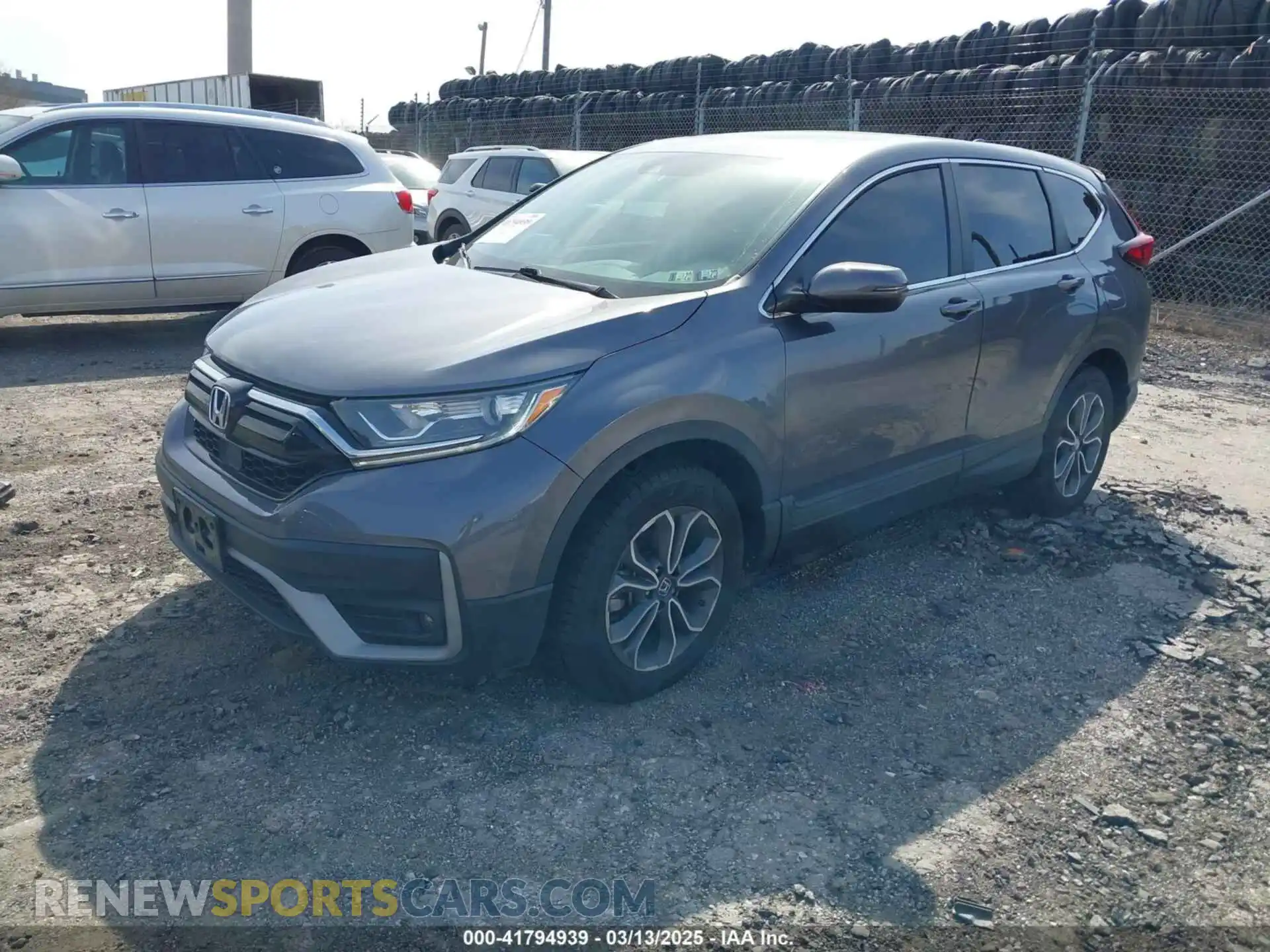 2 Photograph of a damaged car 2HKRW2H53MH682270 HONDA CR-V 2021
