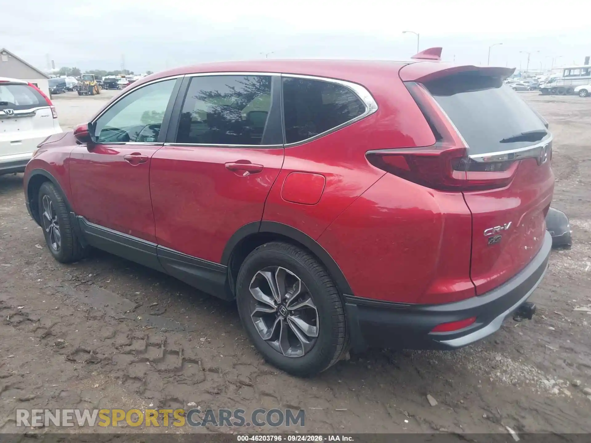3 fotografías del automóvil dañado 2HKRW2H54MH669852 HONDA CR-V 2021