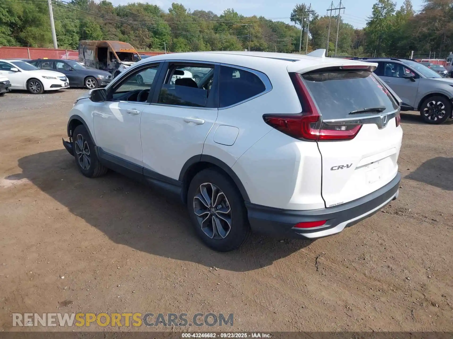 3 Photograph of a damaged car 2HKRW2H55MH609191 HONDA CR-V 2021
