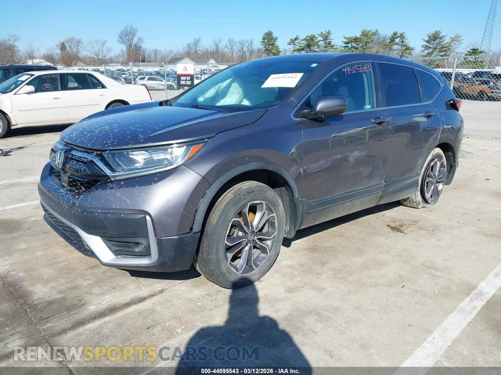 2 Photograph of a damaged car 2HKRW2H55MH613290 HONDA CR-V 2021