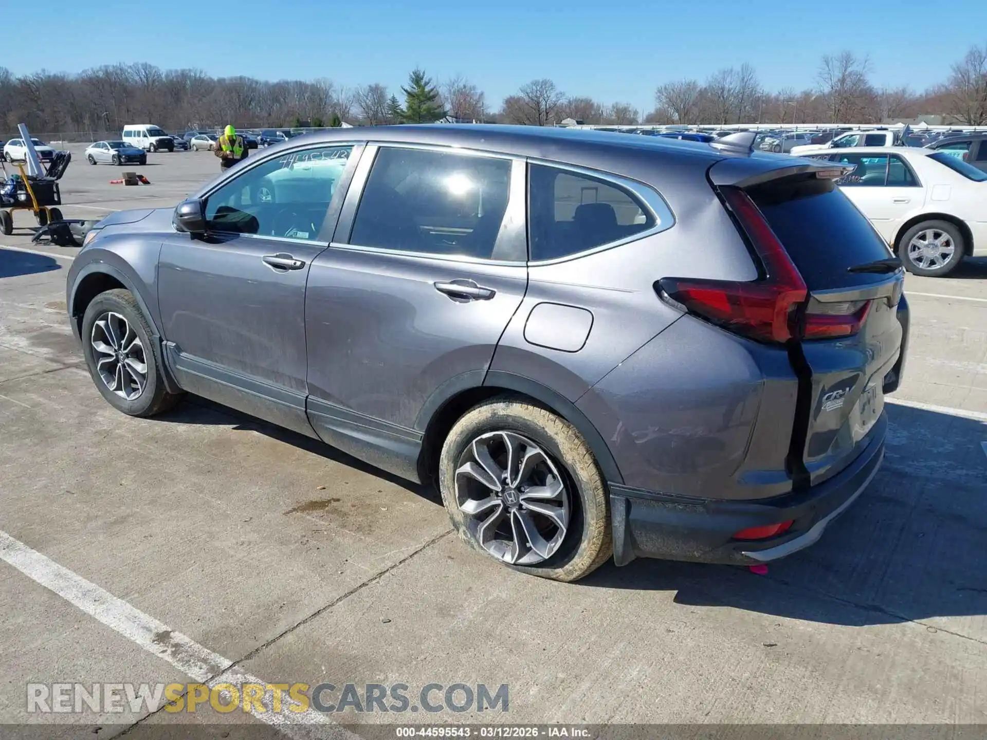 3 Photograph of a damaged car 2HKRW2H55MH613290 HONDA CR-V 2021