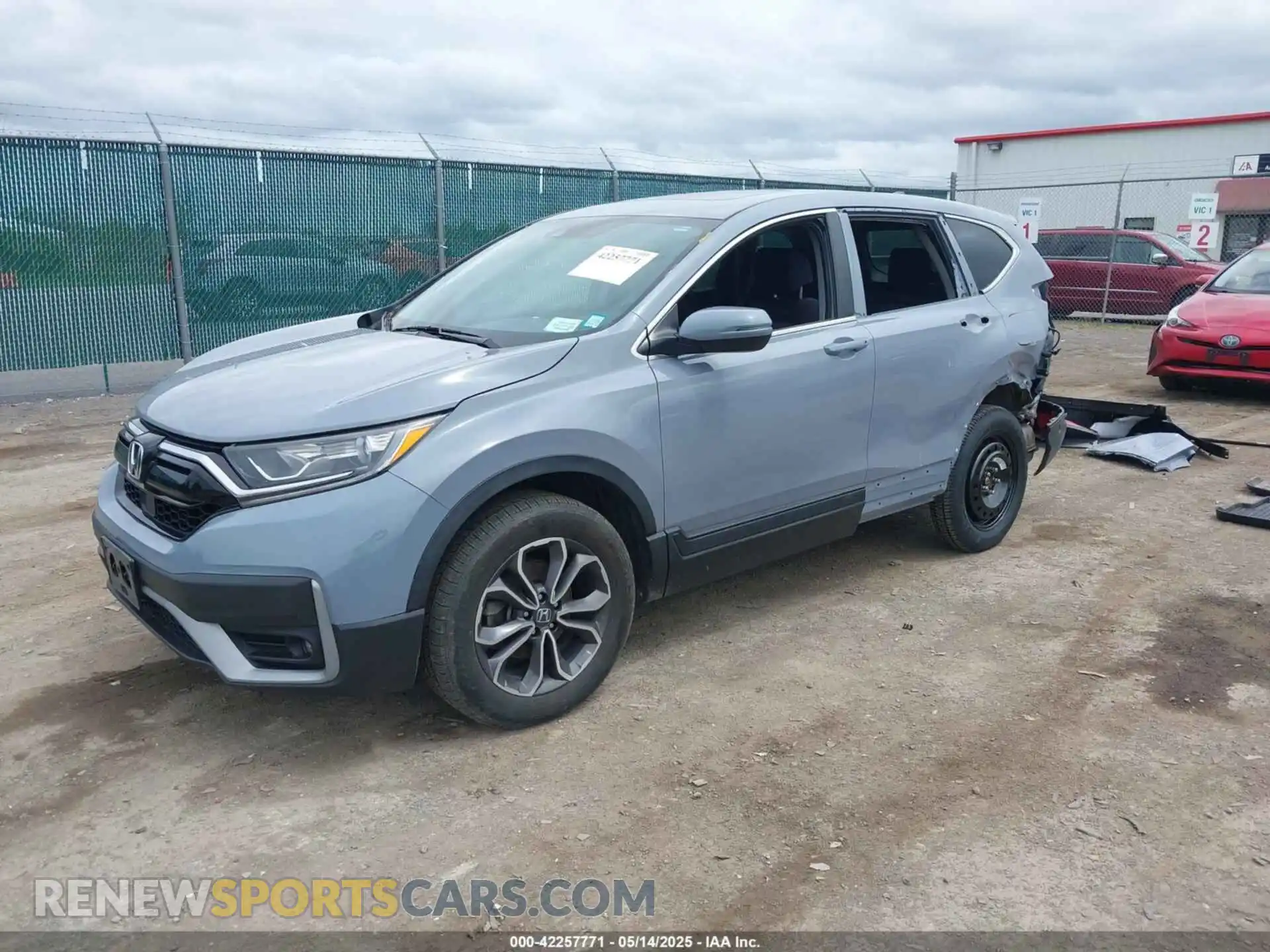 2 Photograph of a damaged car 2HKRW2H55MH628744 HONDA CR-V 2021