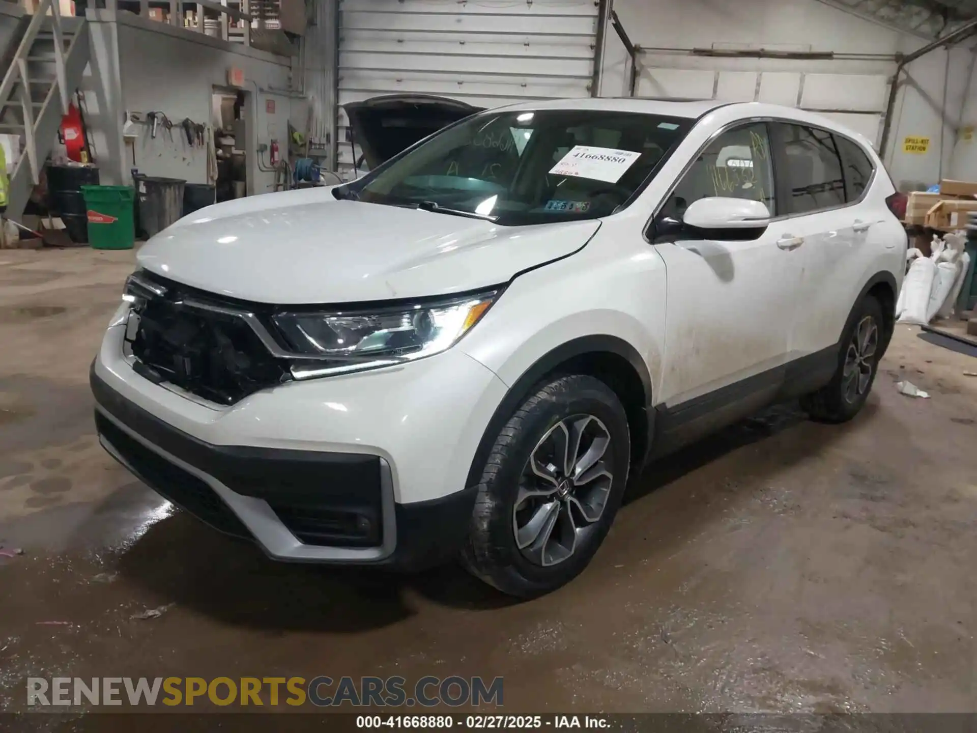 2 Photograph of a damaged car 2HKRW2H55MH635788 HONDA CR-V 2021