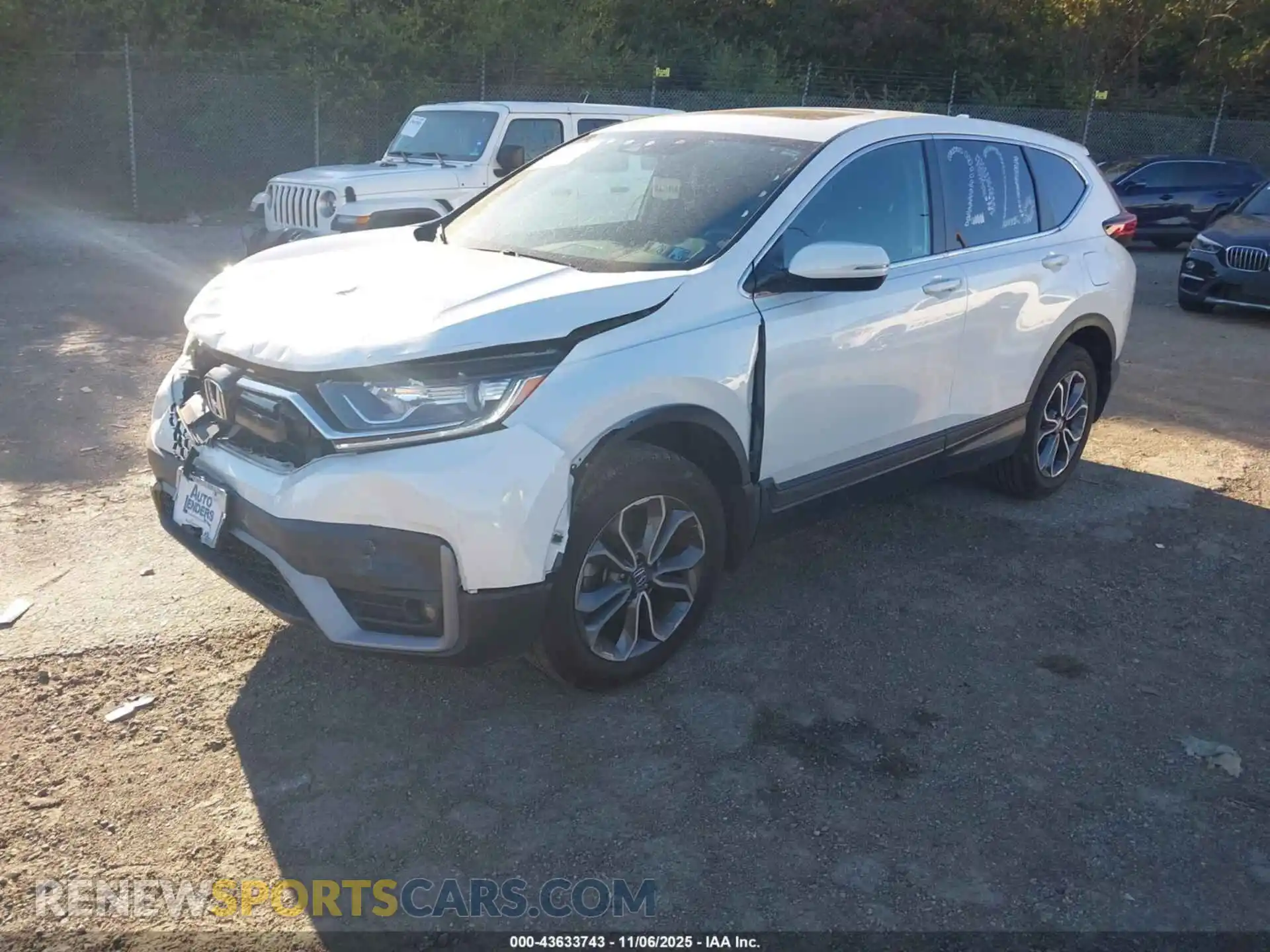 2 Photograph of a damaged car 2HKRW2H55MH639985 HONDA CR-V 2021