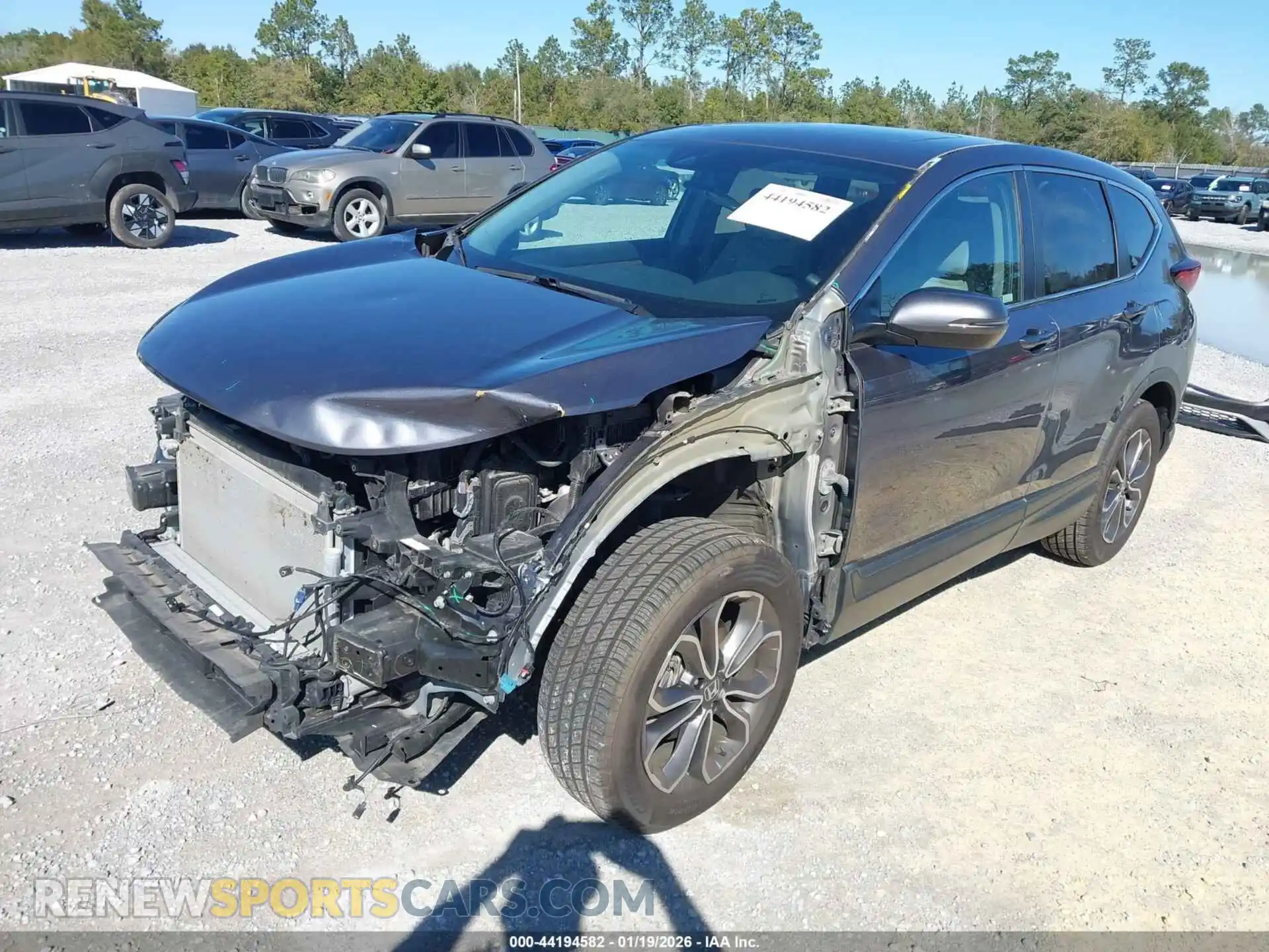 2 Photograph of a damaged car 2HKRW2H56MH644709 HONDA CR-V 2021