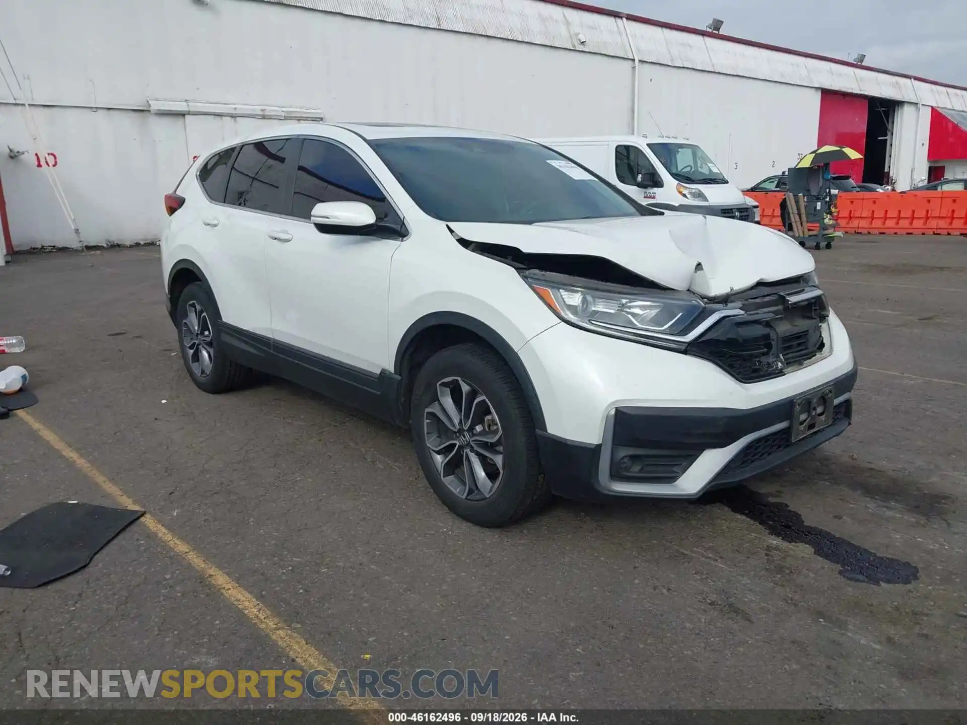 1 Photograph of a damaged car 2HKRW2H56MH653975 HONDA CR-V 2021