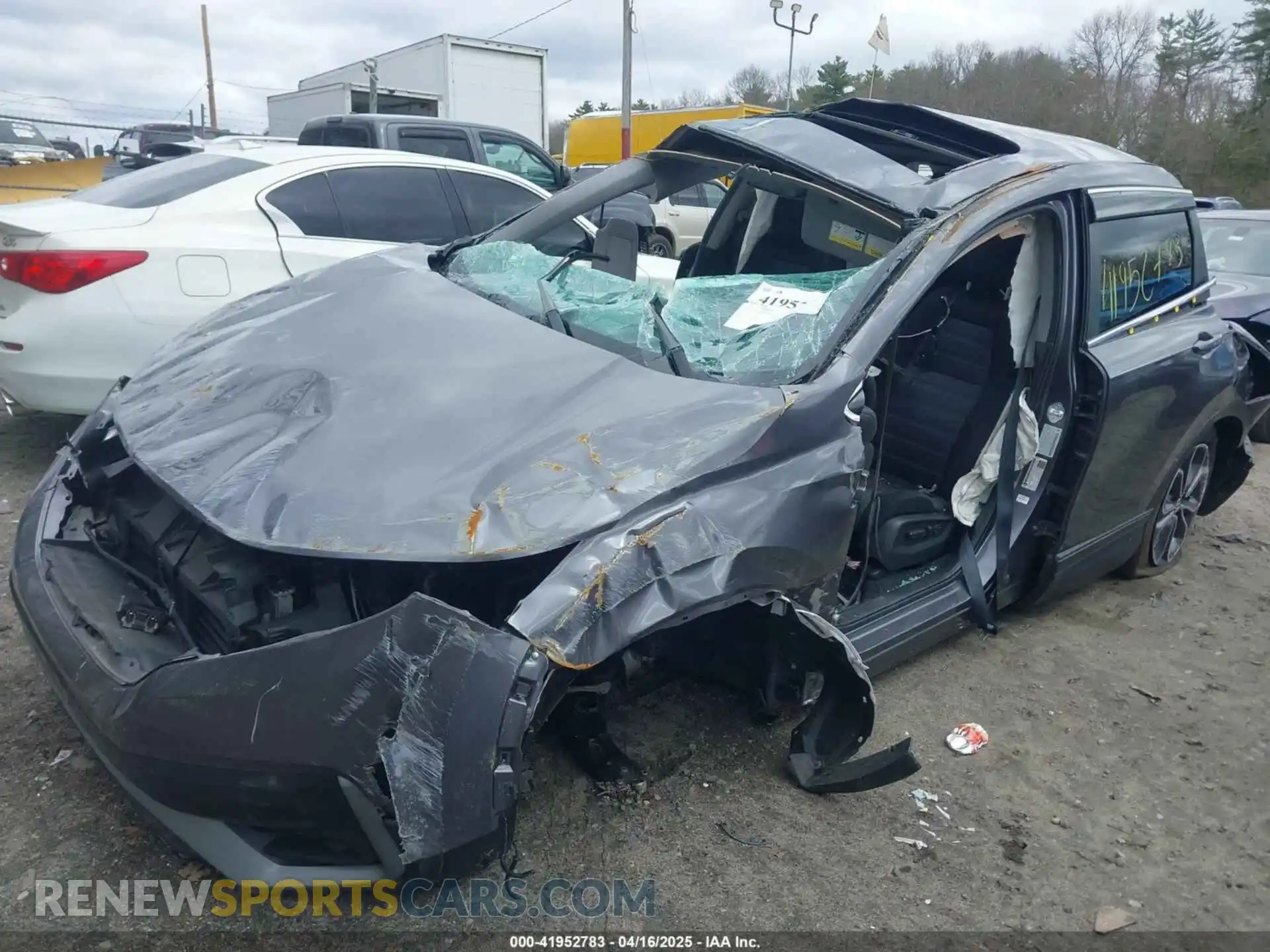 2 Photograph of a damaged car 2HKRW2H56MH683347 HONDA CR-V 2021