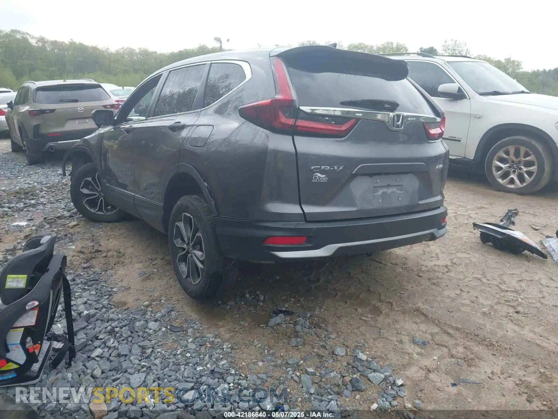 3 Photograph of a damaged car 2HKRW2H57MH626803 HONDA CR-V 2021