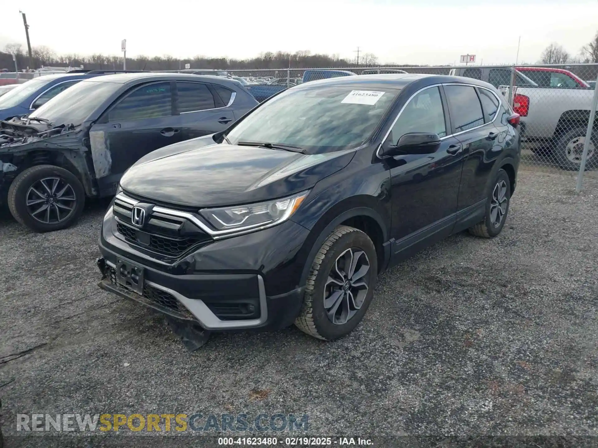 2 Photograph of a damaged car 2HKRW2H57MH657842 HONDA CR-V 2021