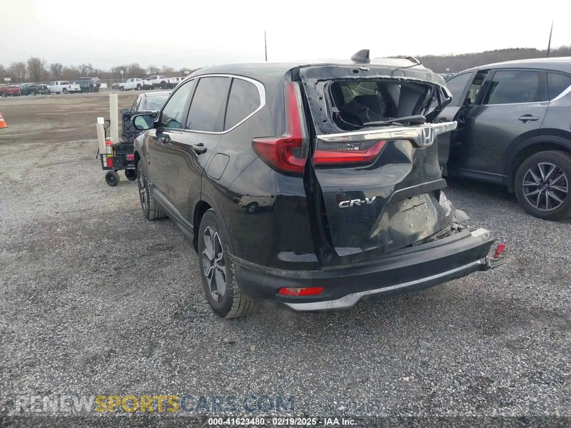 3 Photograph of a damaged car 2HKRW2H57MH657842 HONDA CR-V 2021