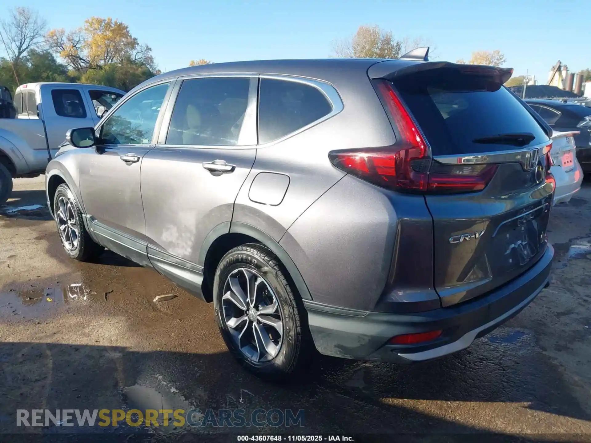 3 fotografías del automóvil dañado 2HKRW2H58MH609086 HONDA CR-V 2021