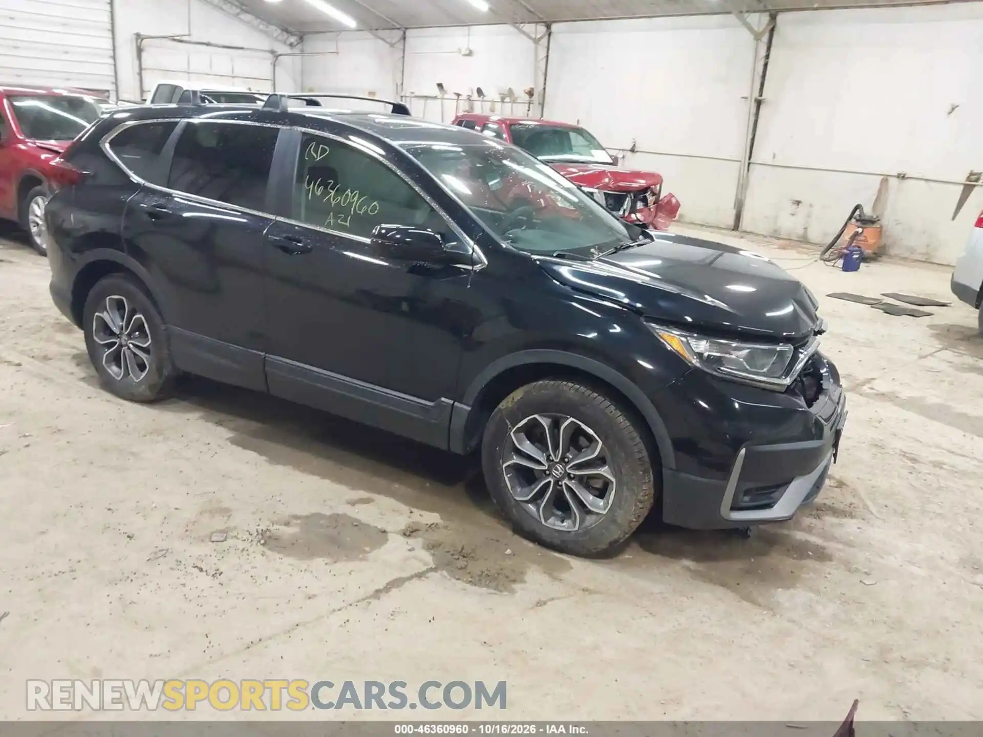 1 fotografías del automóvil dañado 2HKRW2H58MH625563 HONDA CR-V 2021