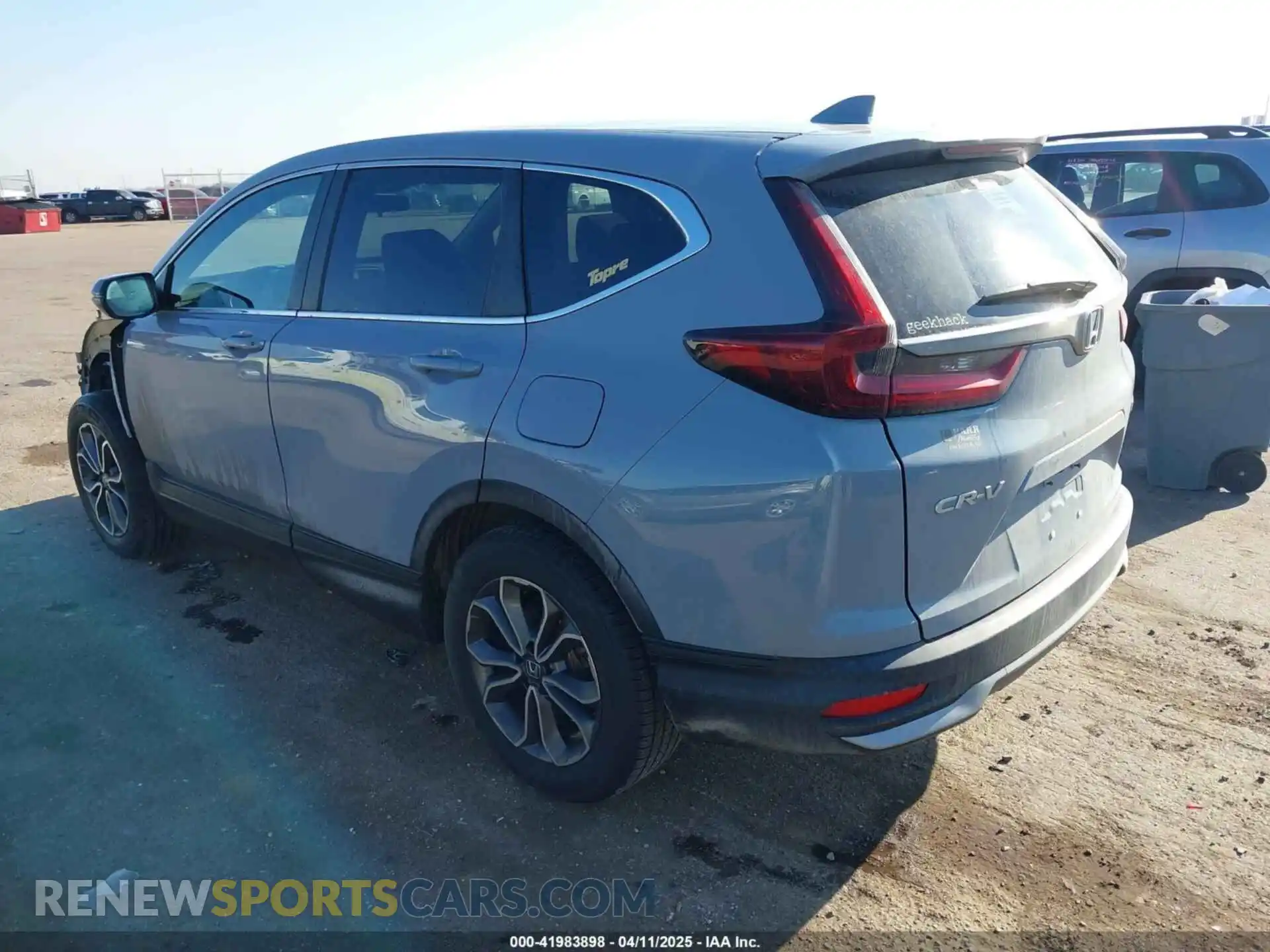 3 Photograph of a damaged car 2HKRW2H58MH647837 HONDA CR-V 2021