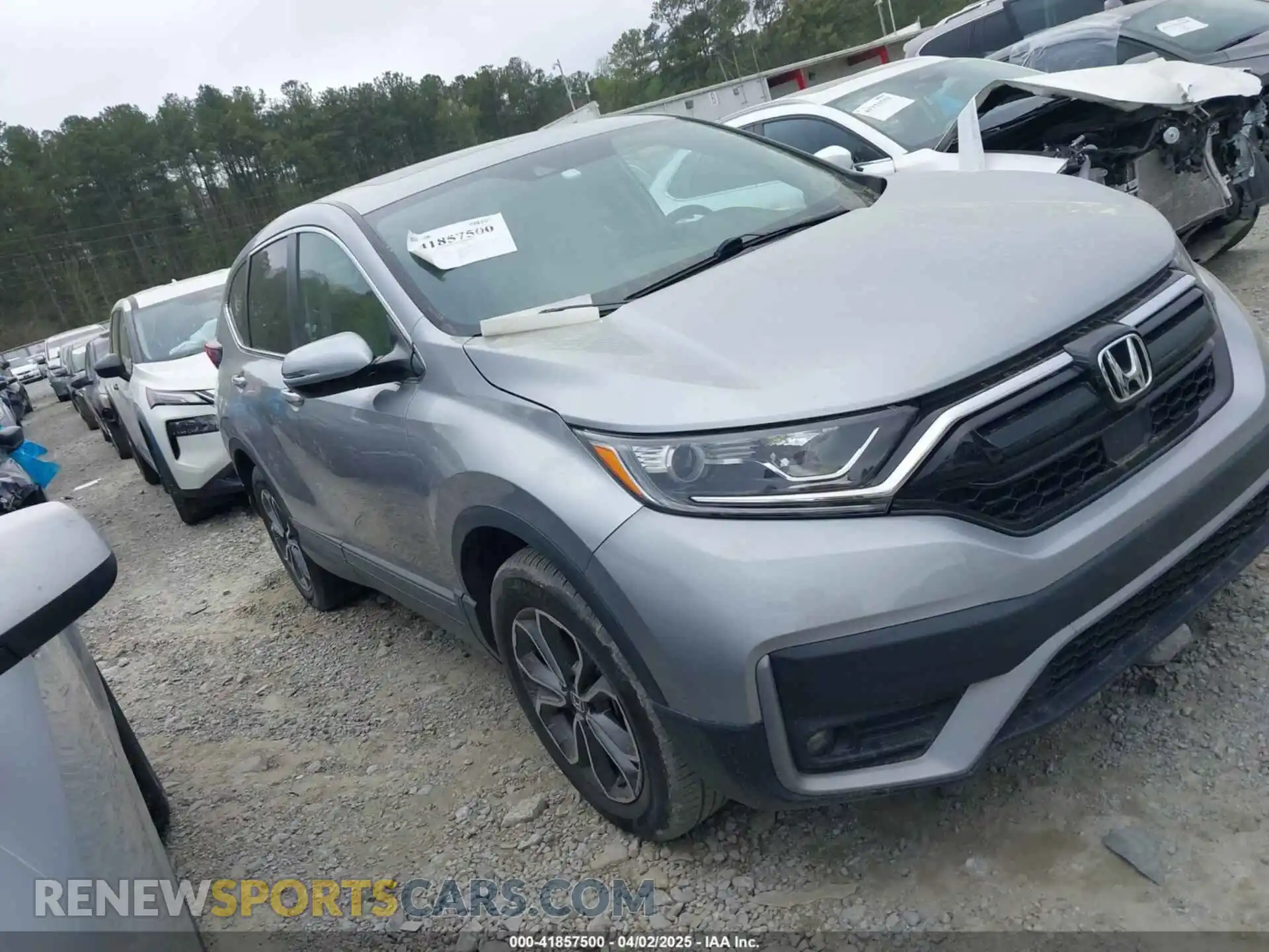 1 Photograph of a damaged car 2HKRW2H58MH673063 HONDA CR-V 2021