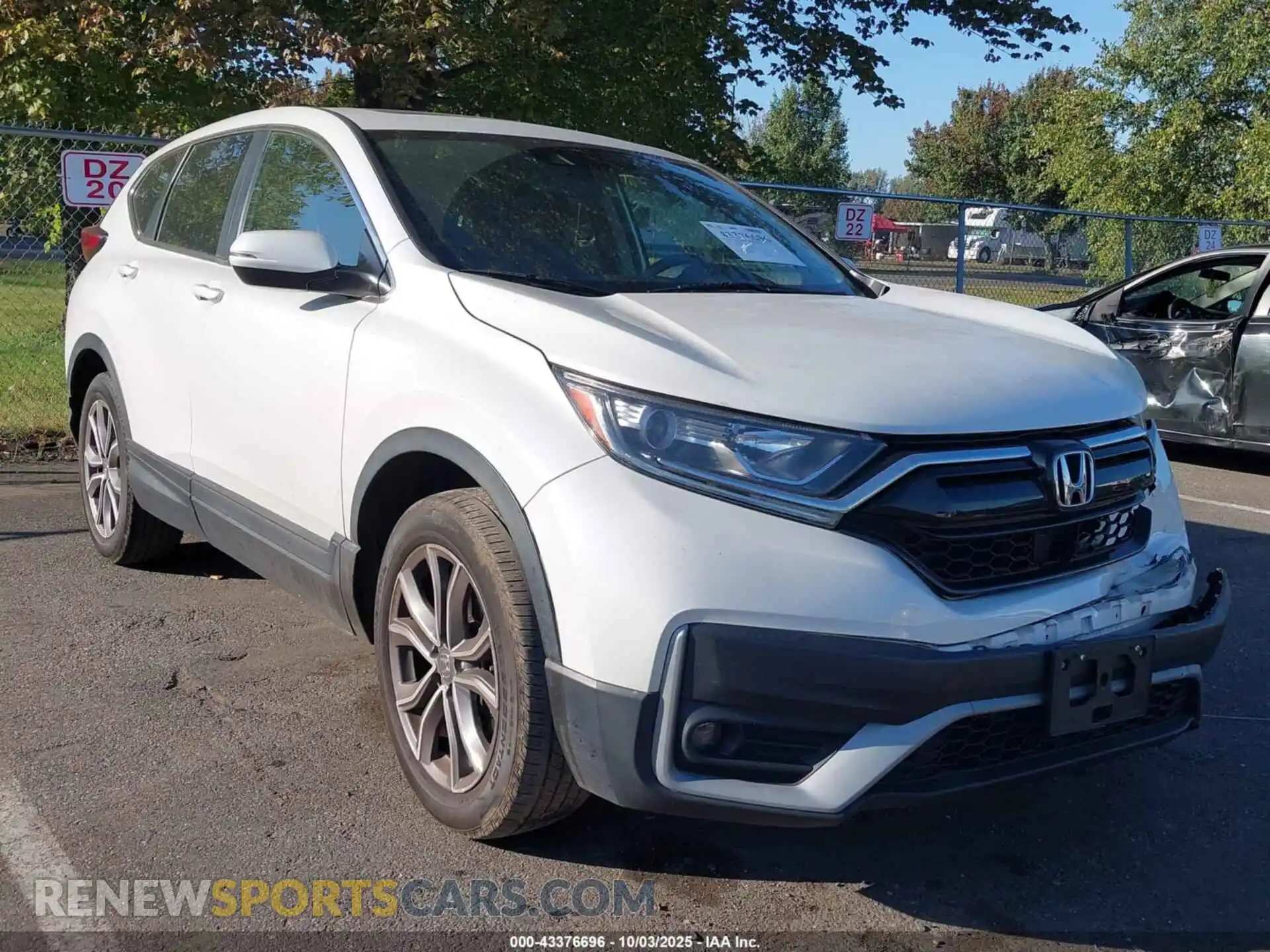 1 Photograph of a damaged car 2HKRW2H59MH619318 HONDA CR-V 2021