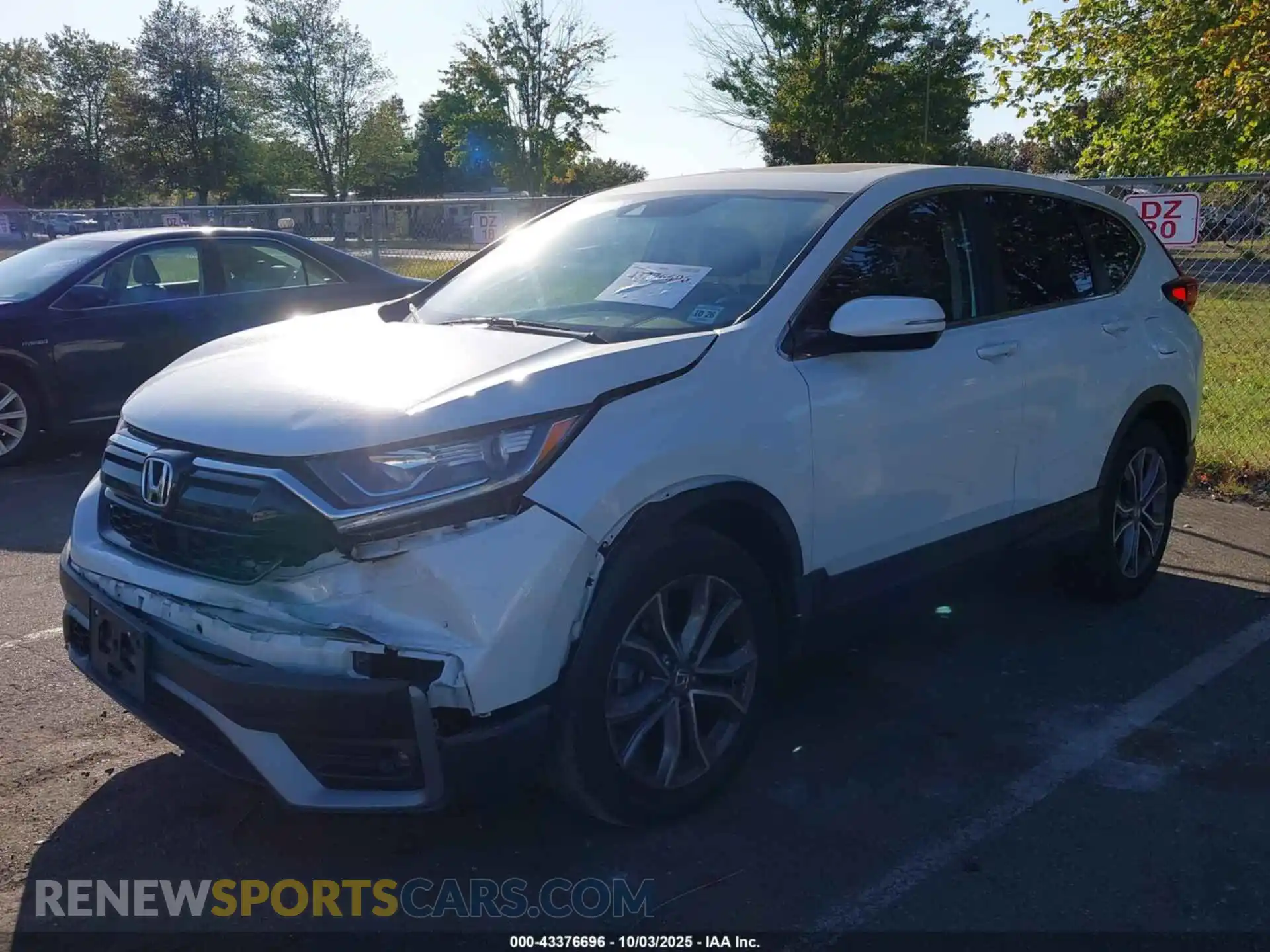 2 Photograph of a damaged car 2HKRW2H59MH619318 HONDA CR-V 2021