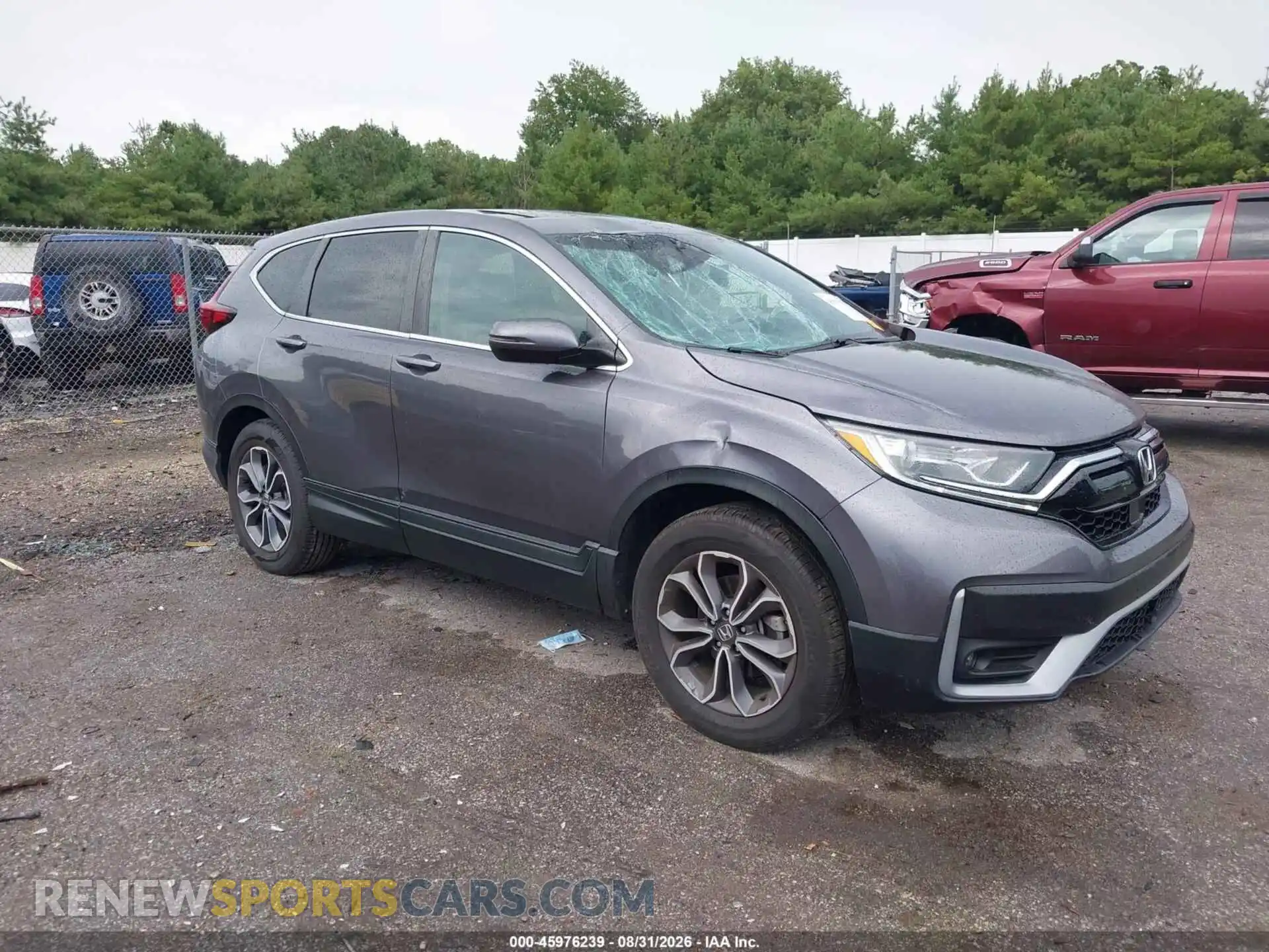 1 Photograph of a damaged car 2HKRW2H59MH664288 HONDA CR-V 2021