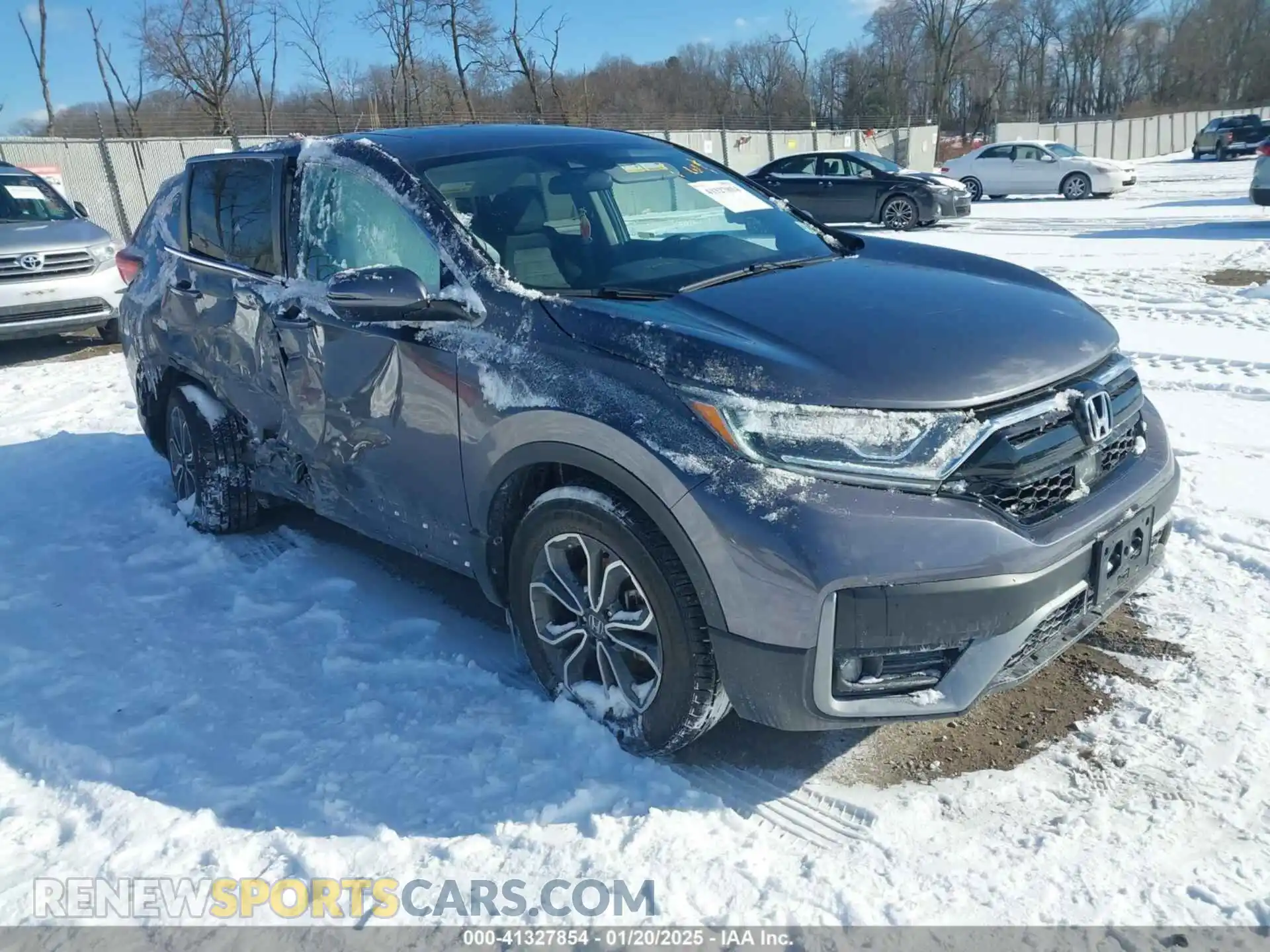 1 Фотография поврежденного автомобиля 2HKRW2H59MH683889 HONDA CR-V 2021