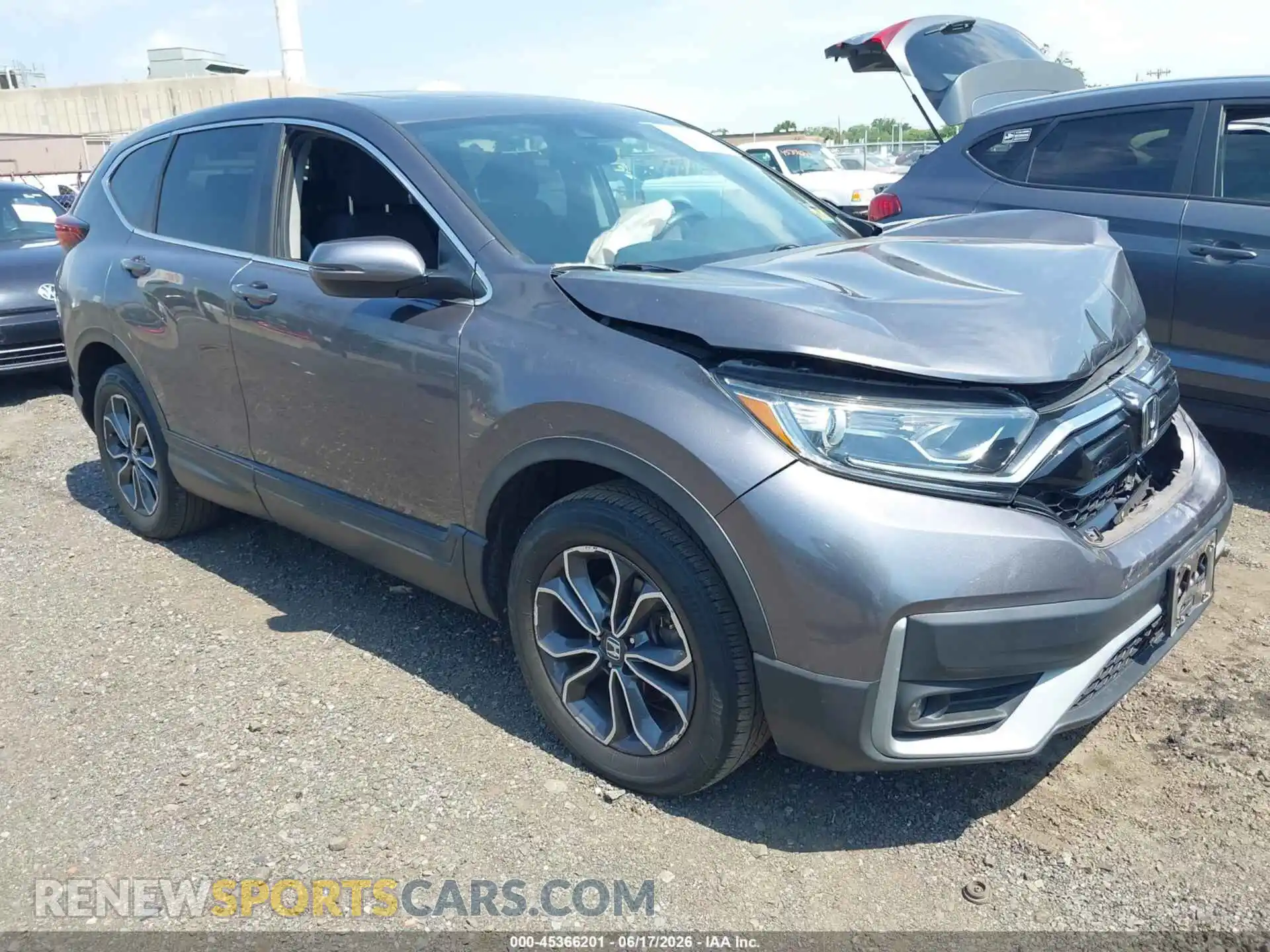 1 Photograph of a damaged car 2HKRW2H5XMH602947 HONDA CR-V 2021