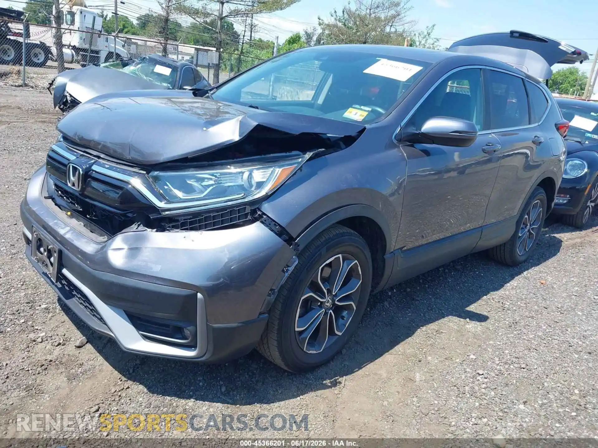 2 Photograph of a damaged car 2HKRW2H5XMH602947 HONDA CR-V 2021