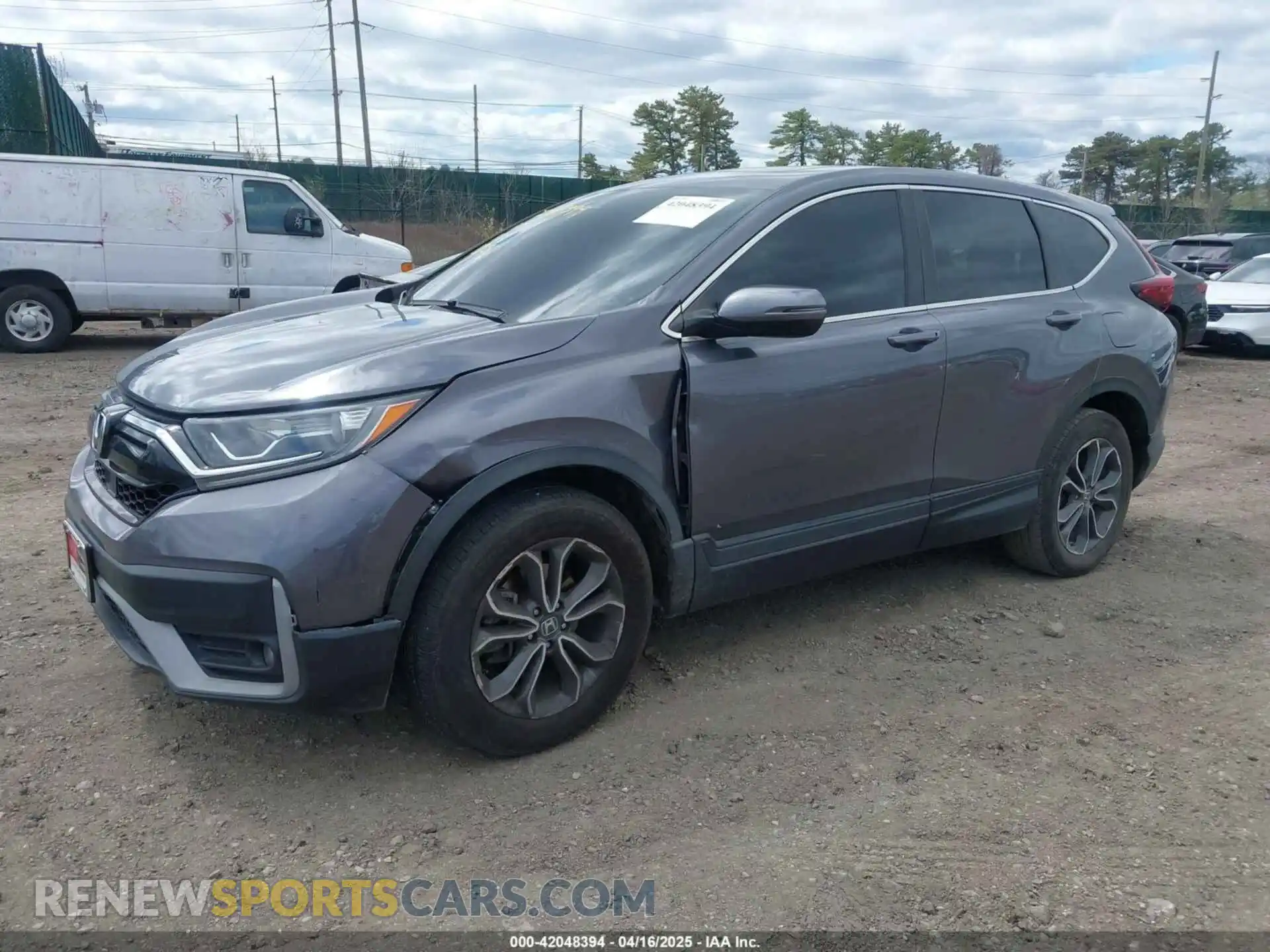 2 Photograph of a damaged car 2HKRW2H5XMH602964 HONDA CR-V 2021