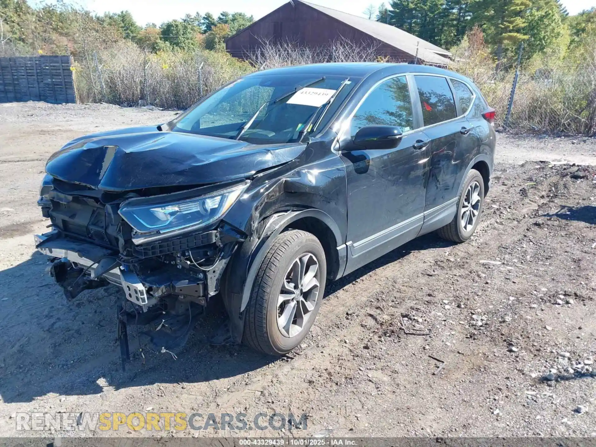 2 Photograph of a damaged car 2HKRW2H5XMH625015 HONDA CR-V 2021