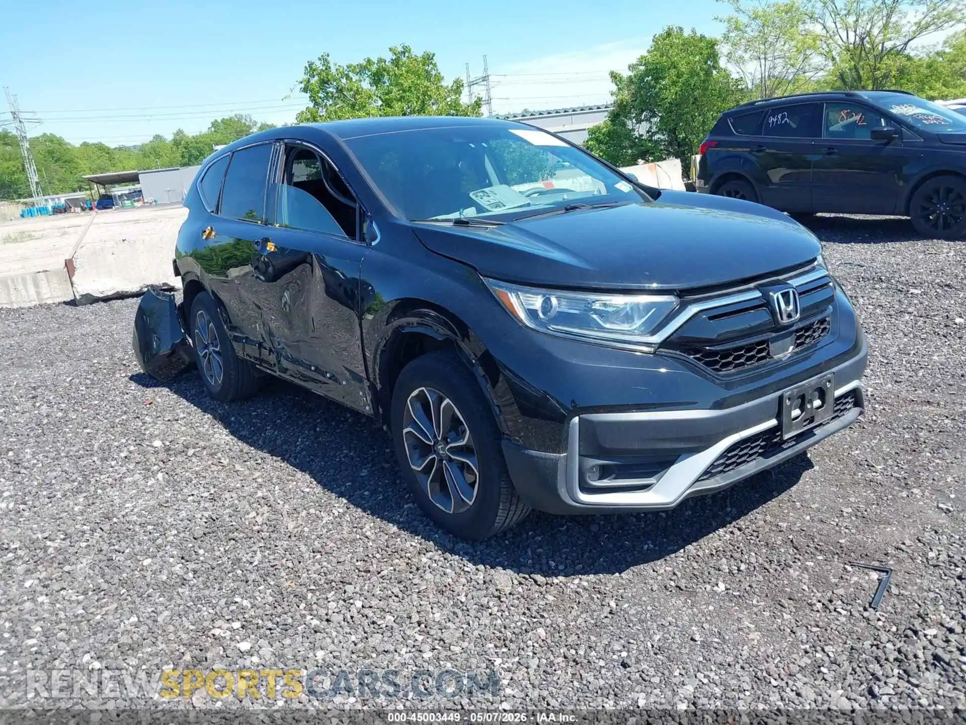 1 Photograph of a damaged car 2HKRW2H80MH628502 HONDA CR-V 2021