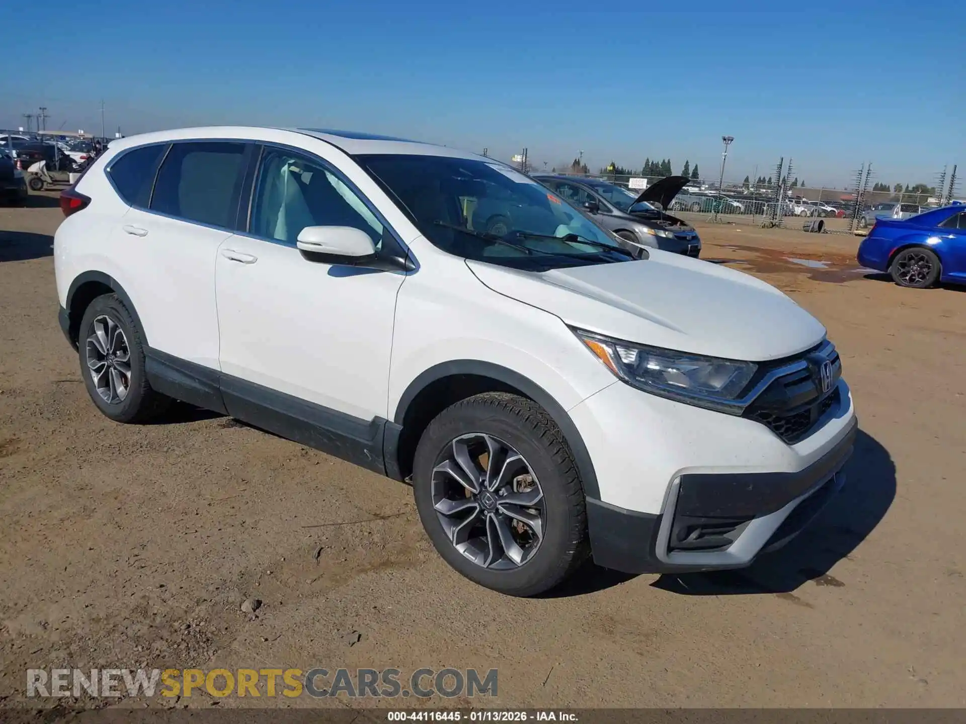 1 Photograph of a damaged car 2HKRW2H80MH653786 HONDA CR-V 2021