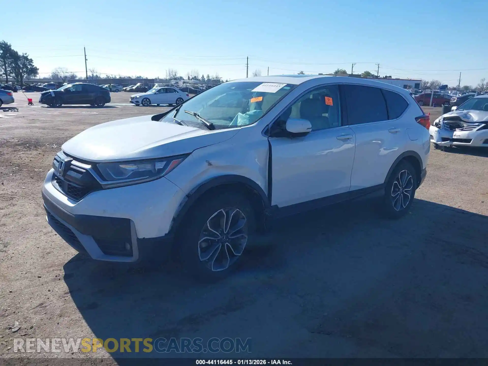 2 Photograph of a damaged car 2HKRW2H80MH653786 HONDA CR-V 2021