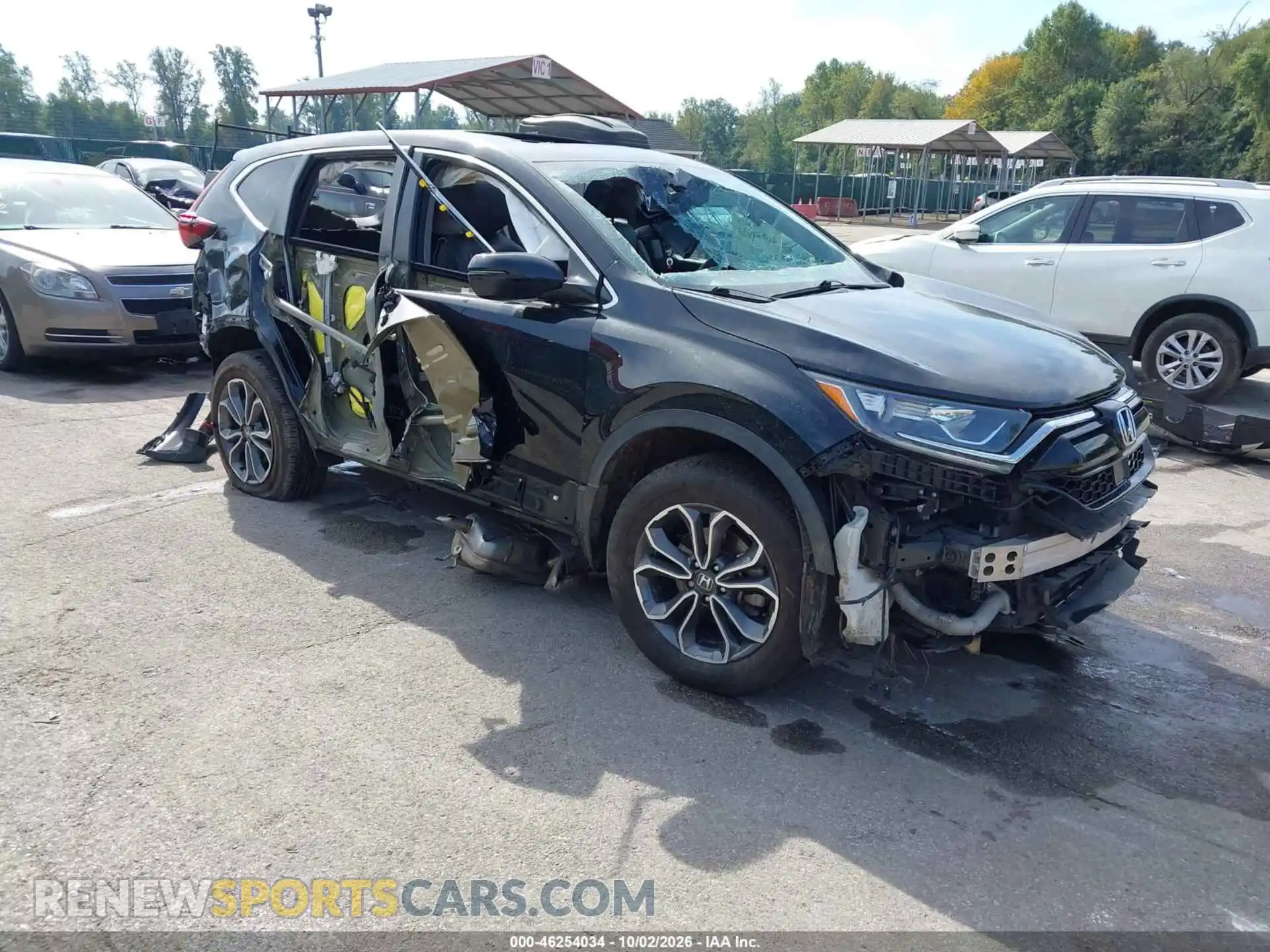 1 Photograph of a damaged car 2HKRW2H80MH654677 HONDA CR-V 2021