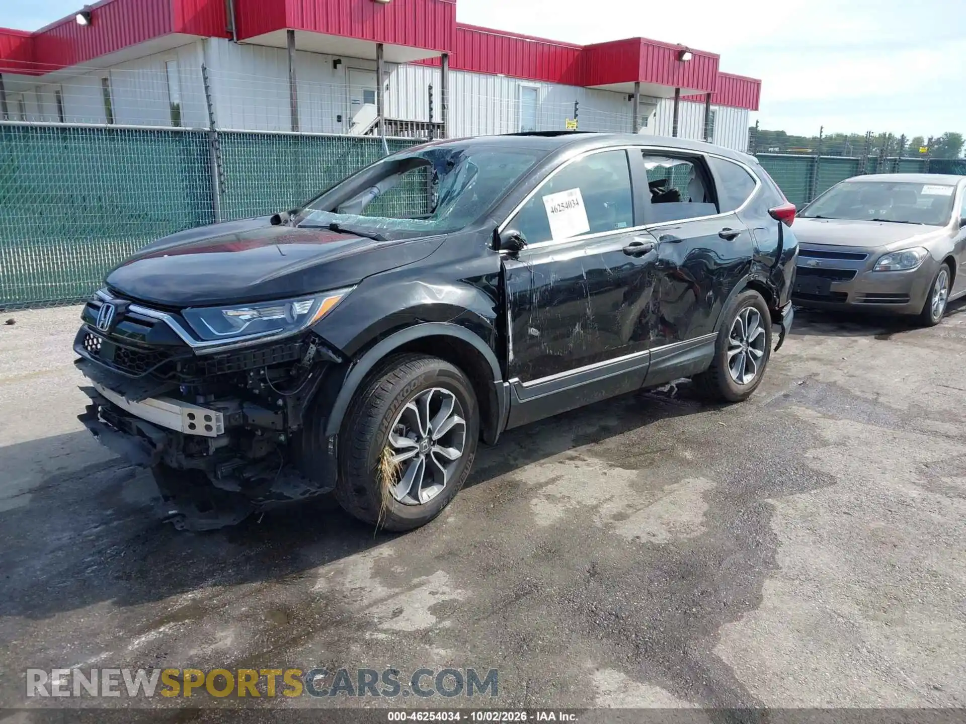 2 Photograph of a damaged car 2HKRW2H80MH654677 HONDA CR-V 2021