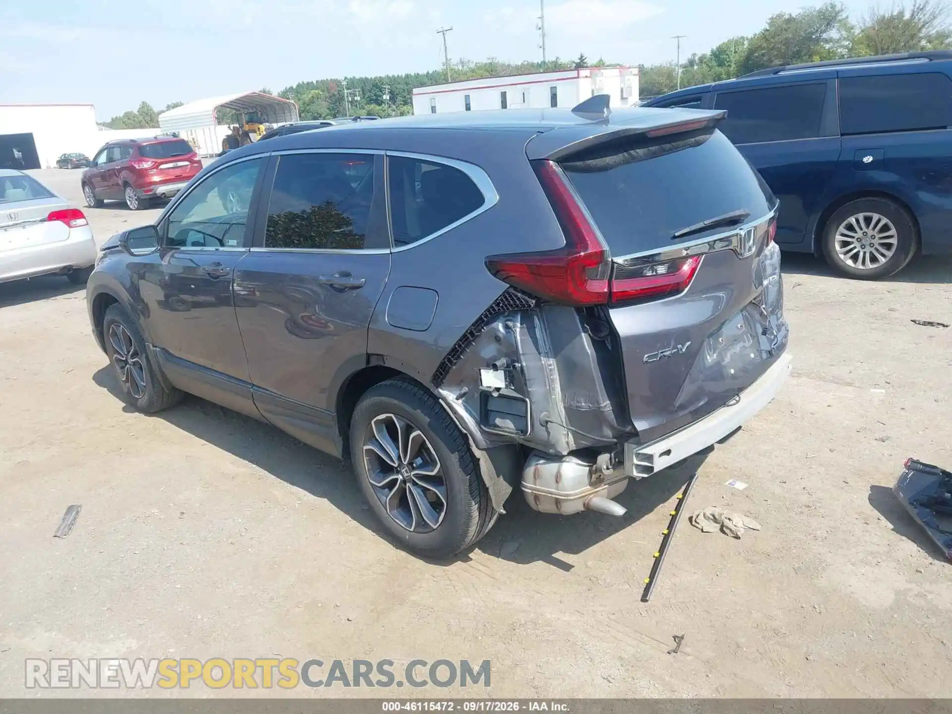 3 Photograph of a damaged car 2HKRW2H80MH664836 HONDA CR-V 2021