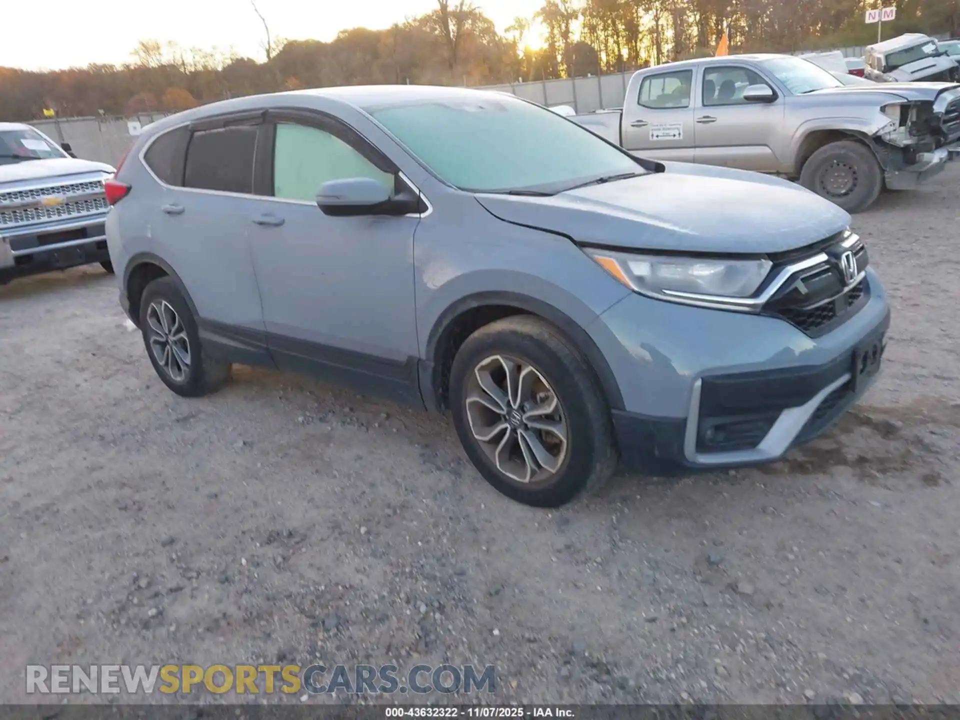 1 Photograph of a damaged car 2HKRW2H82MH659976 HONDA CR-V 2021