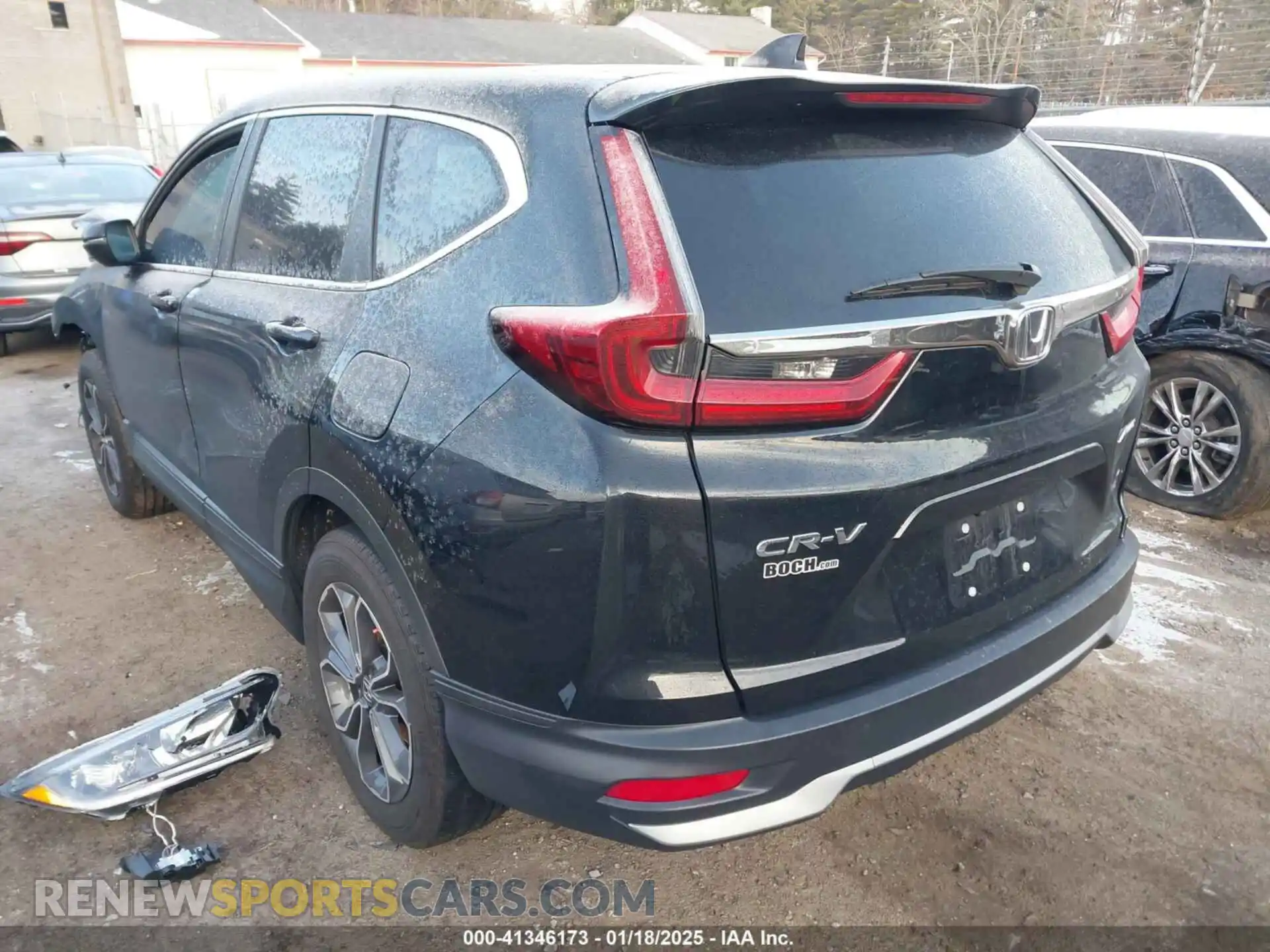 3 Photograph of a damaged car 2HKRW2H83MH607952 HONDA CR-V 2021