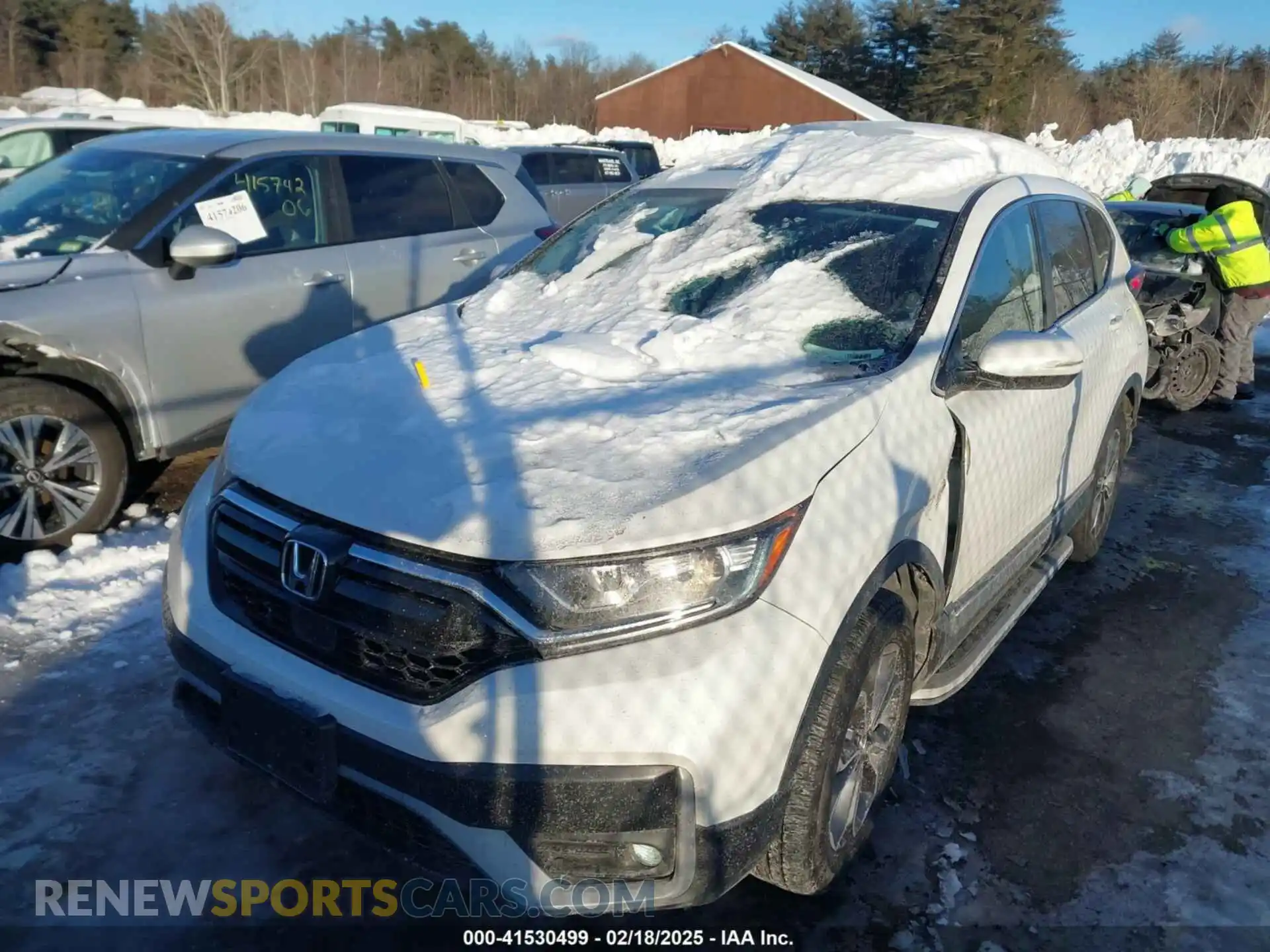 2 Photograph of a damaged car 2HKRW2H83MH634505 HONDA CR-V 2021
