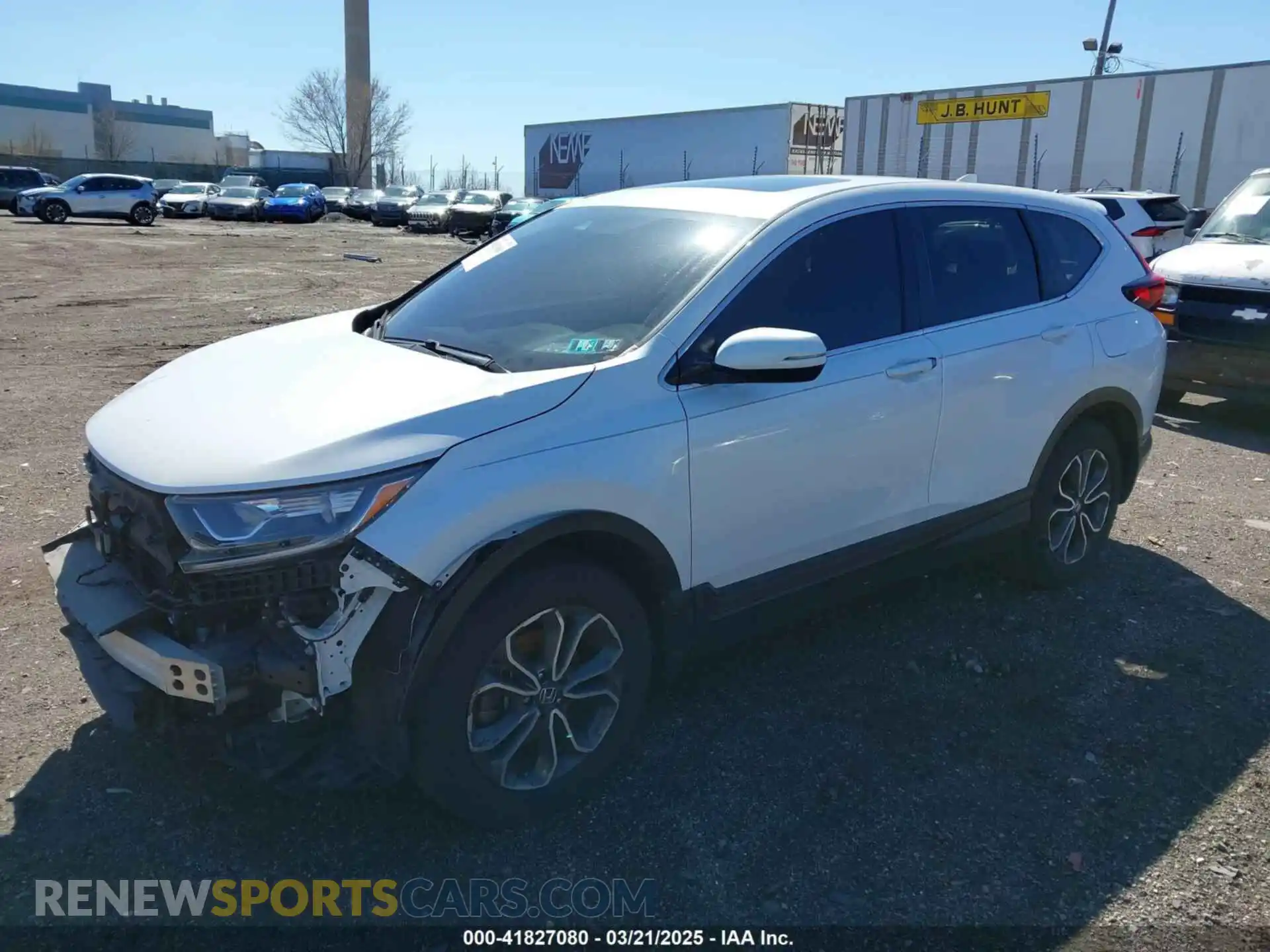 2 Photograph of a damaged car 2HKRW2H83MH634522 HONDA CR-V 2021