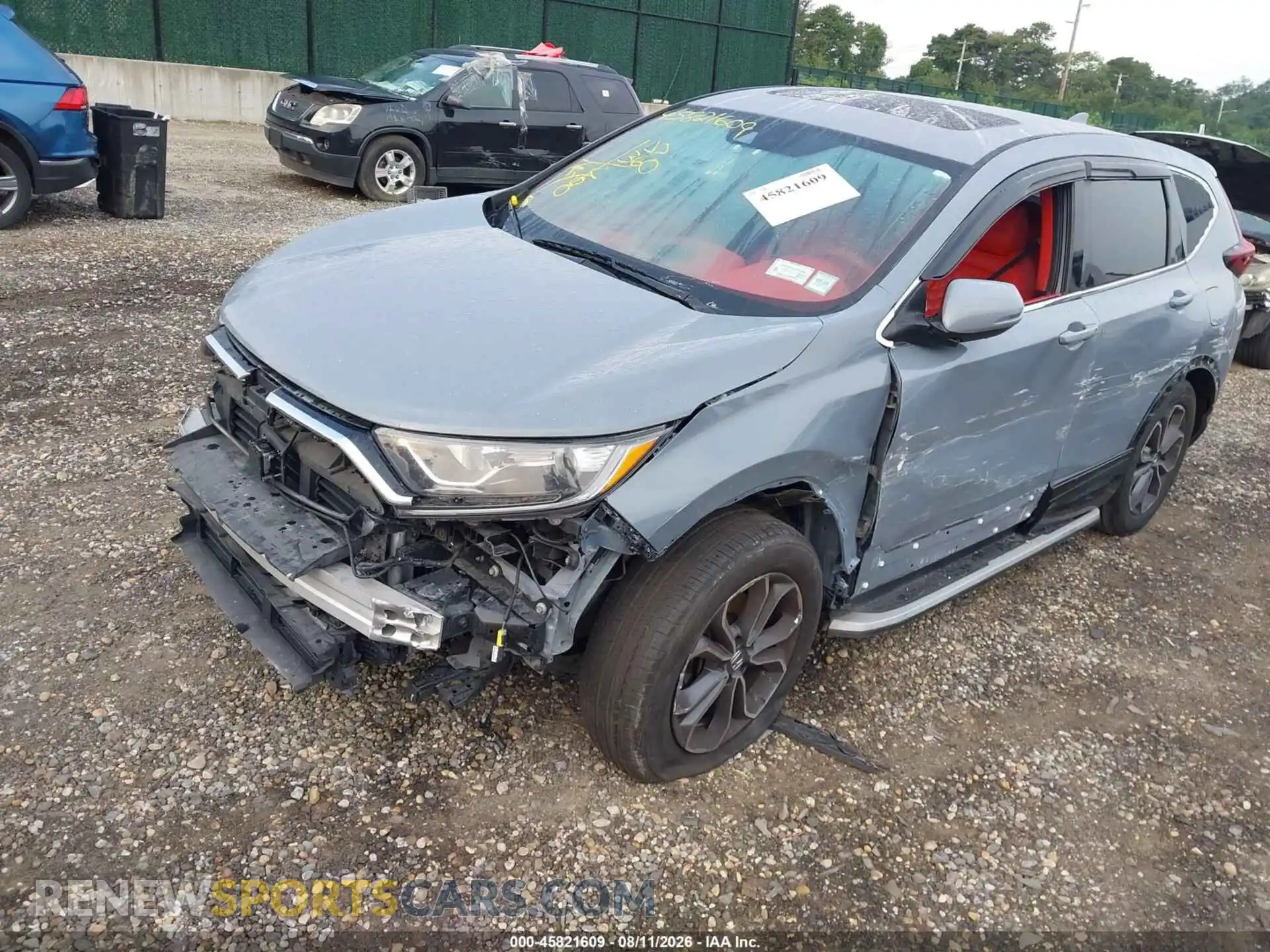 2 Фотография поврежденного автомобиля 2HKRW2H83MH667813 HONDA CR-V 2021
