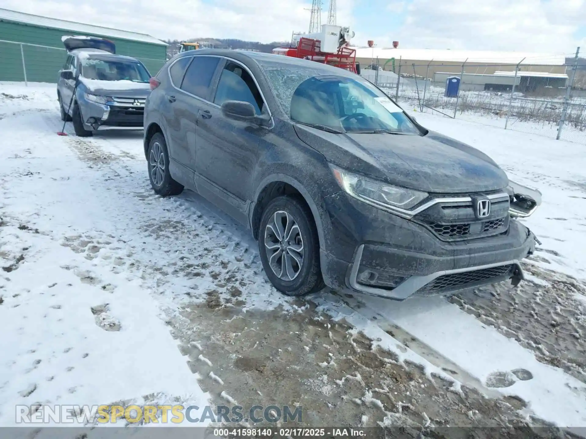1 Photograph of a damaged car 2HKRW2H83MH685597 HONDA CR-V 2021