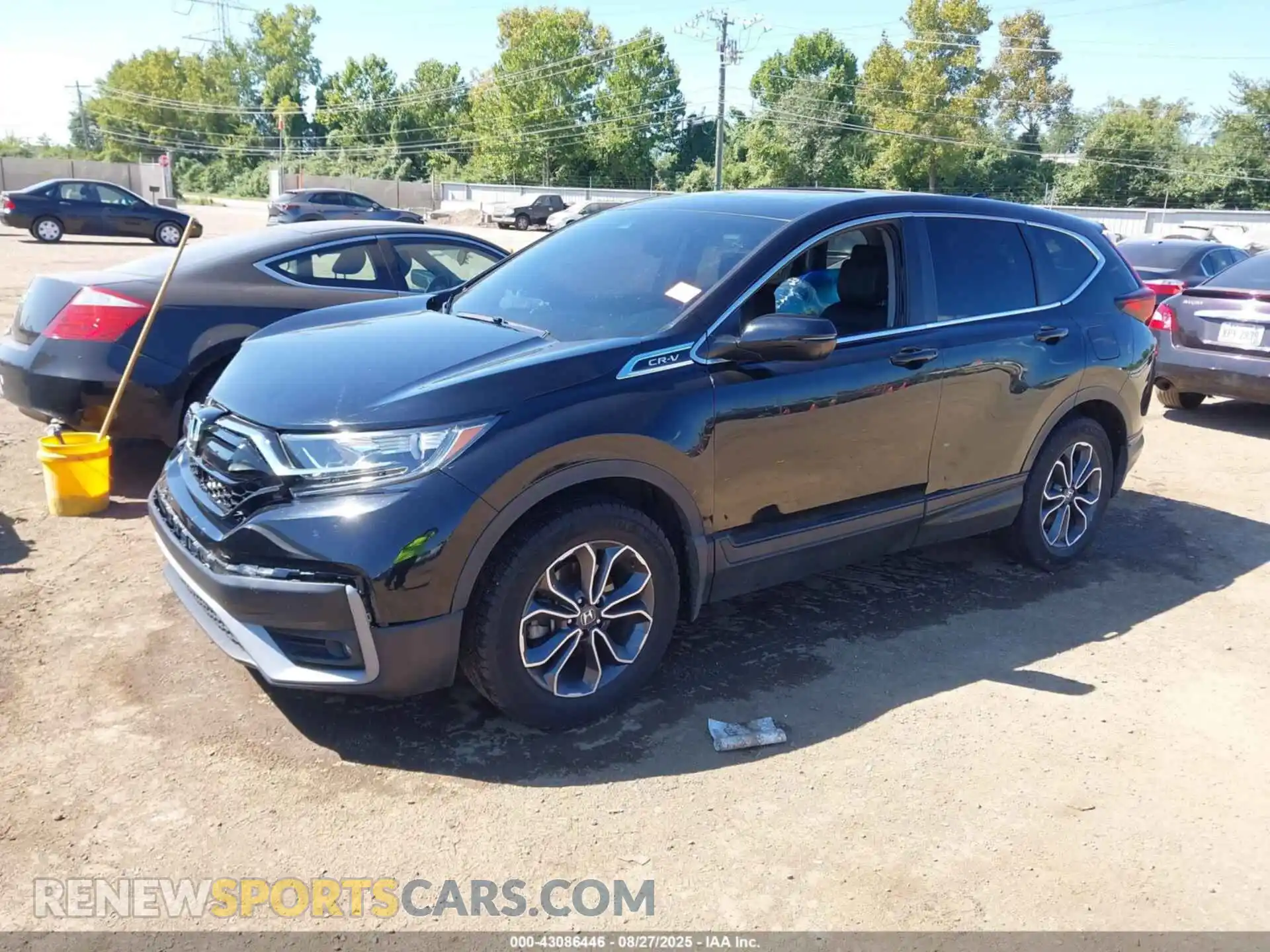 2 Photograph of a damaged car 2HKRW2H85MH603160 HONDA CR-V 2021