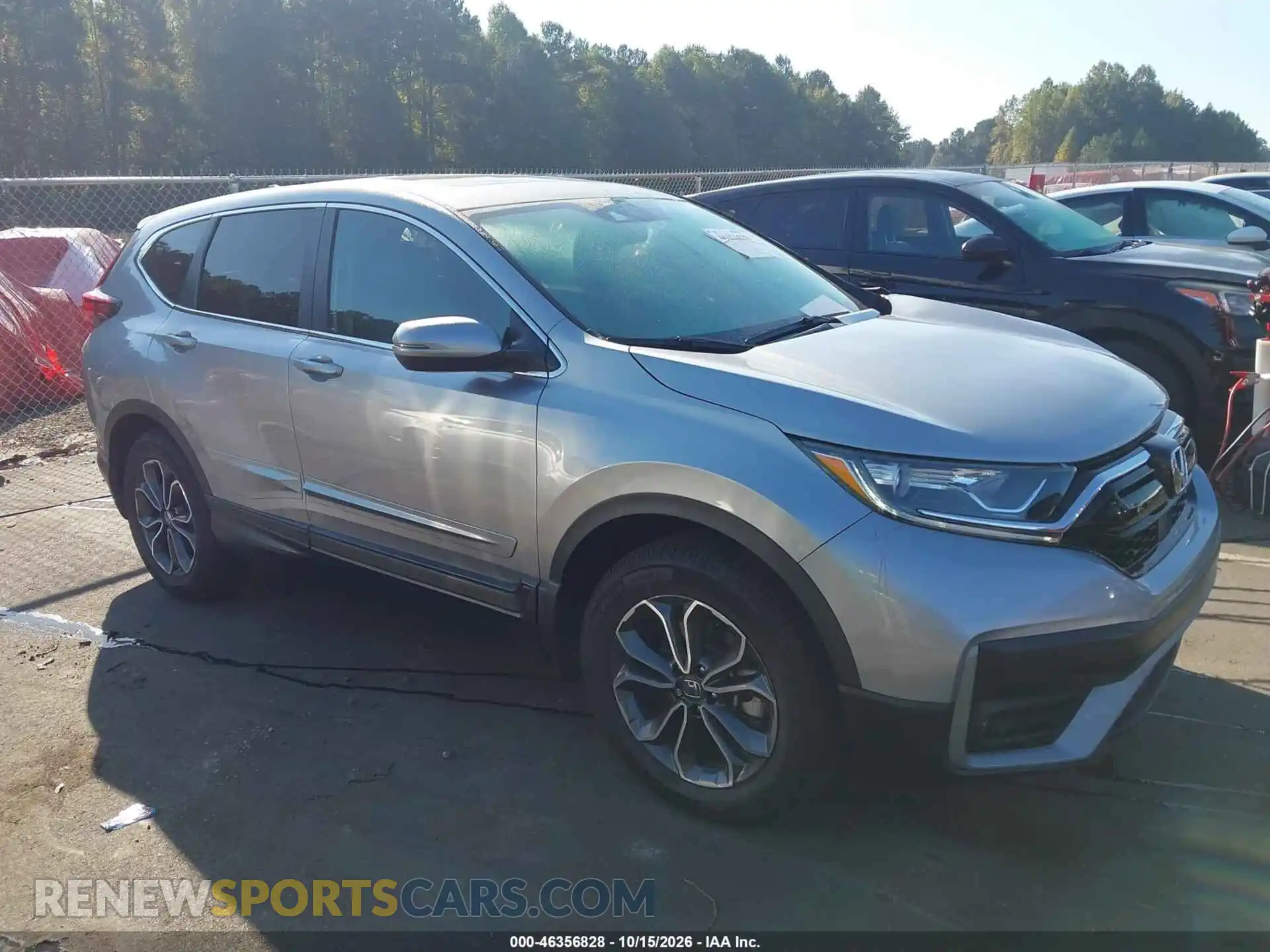 1 Photograph of a damaged car 2HKRW2H85MH604048 HONDA CR-V 2021