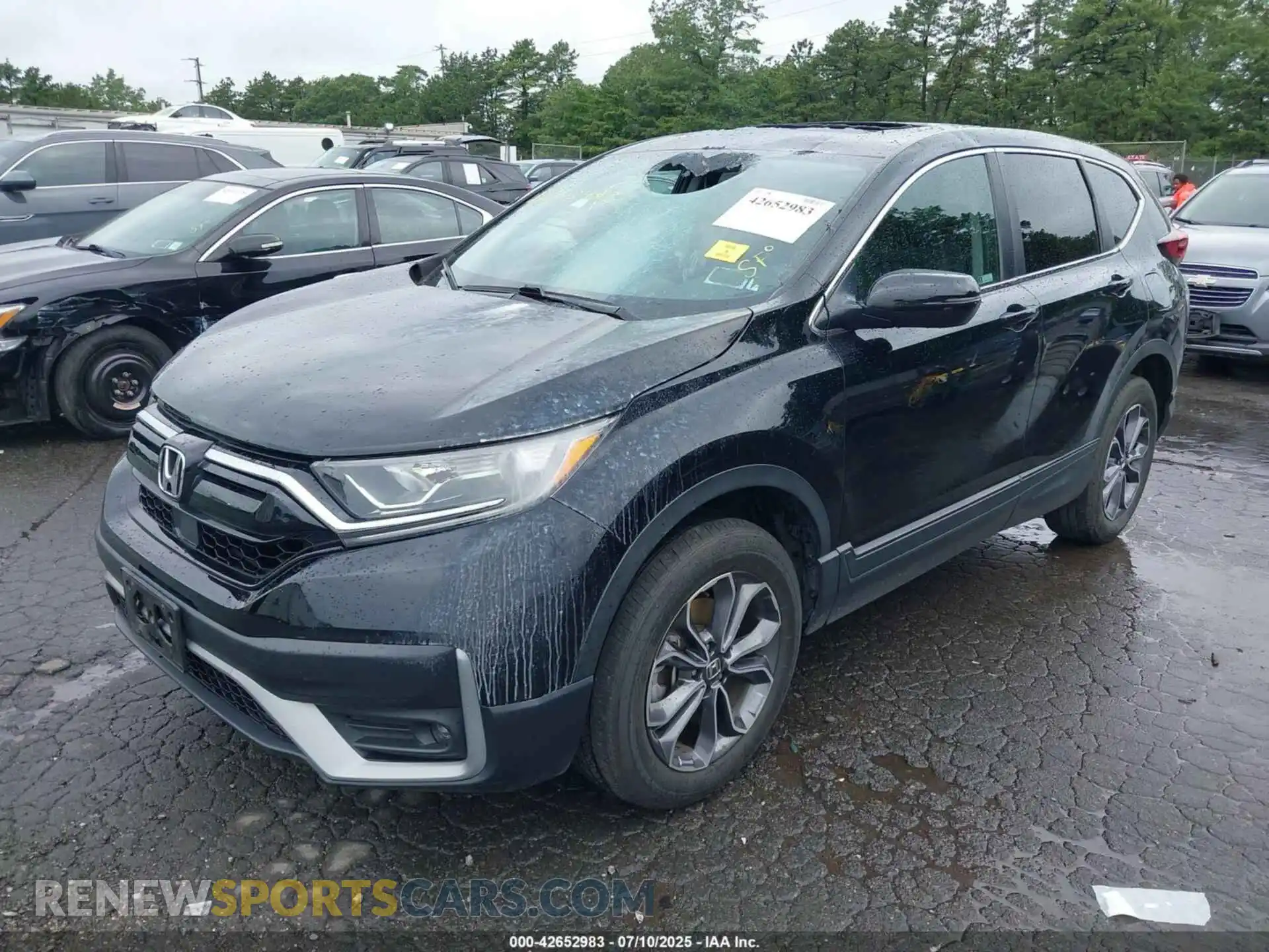 2 Photograph of a damaged car 2HKRW2H85MH623165 HONDA CR-V 2021