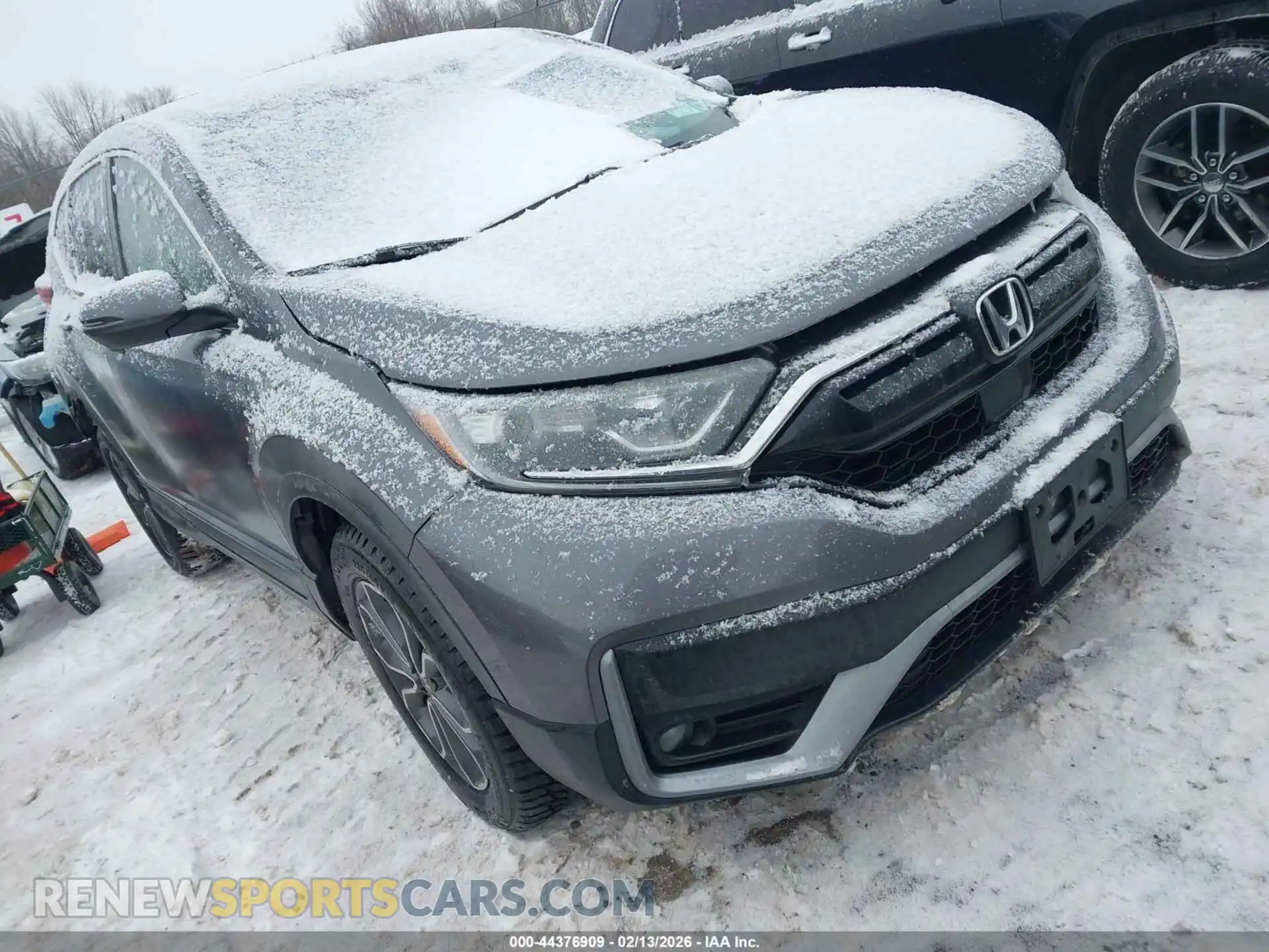 1 Photograph of a damaged car 2HKRW2H85MH631704 HONDA CR-V 2021