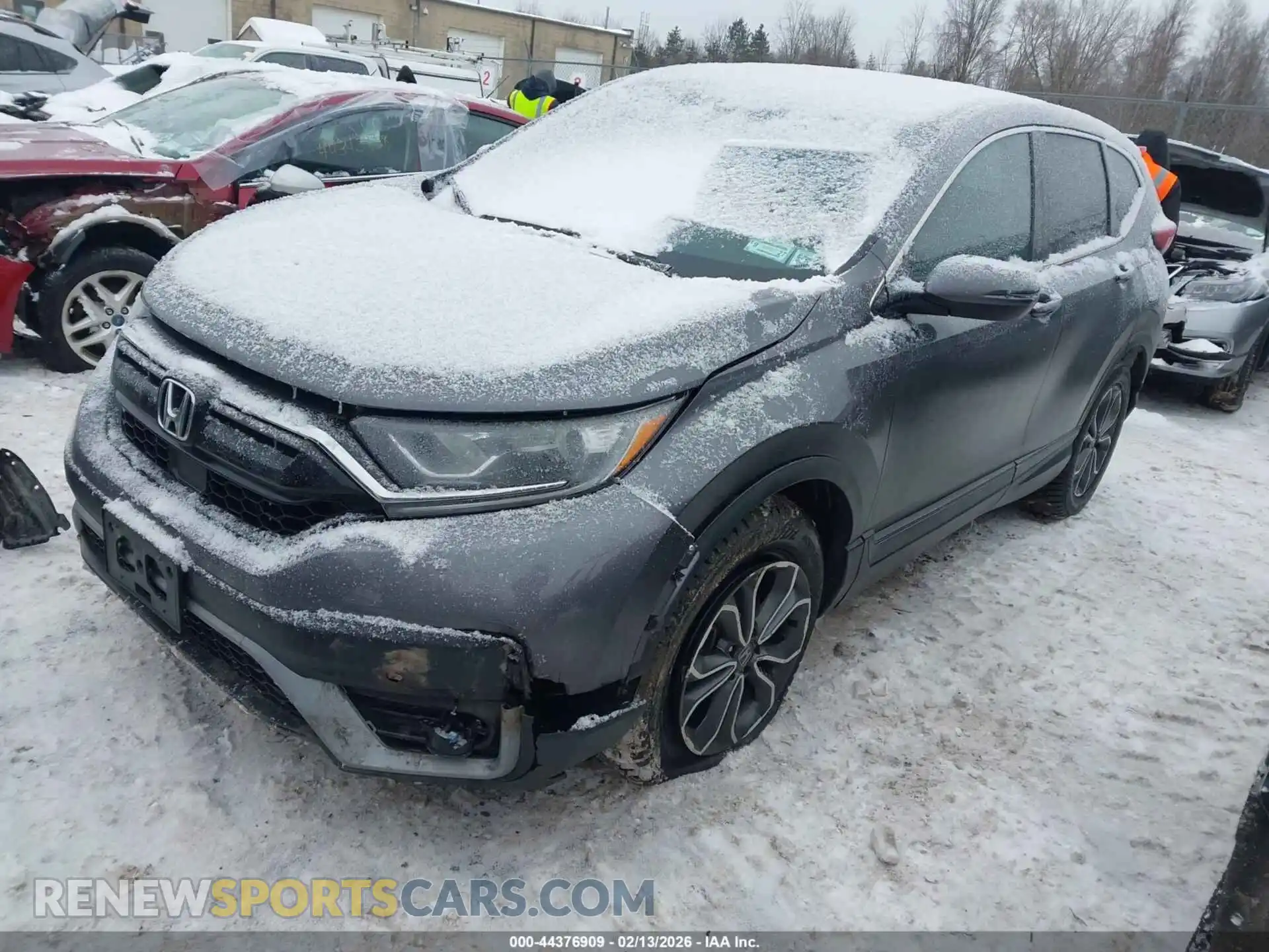 2 Photograph of a damaged car 2HKRW2H85MH631704 HONDA CR-V 2021