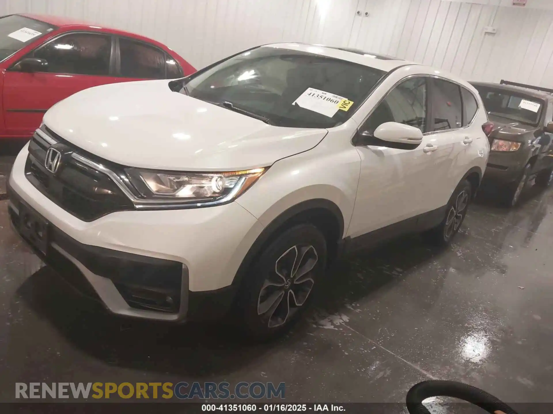 2 Photograph of a damaged car 2HKRW2H87MH602415 HONDA CR-V 2021
