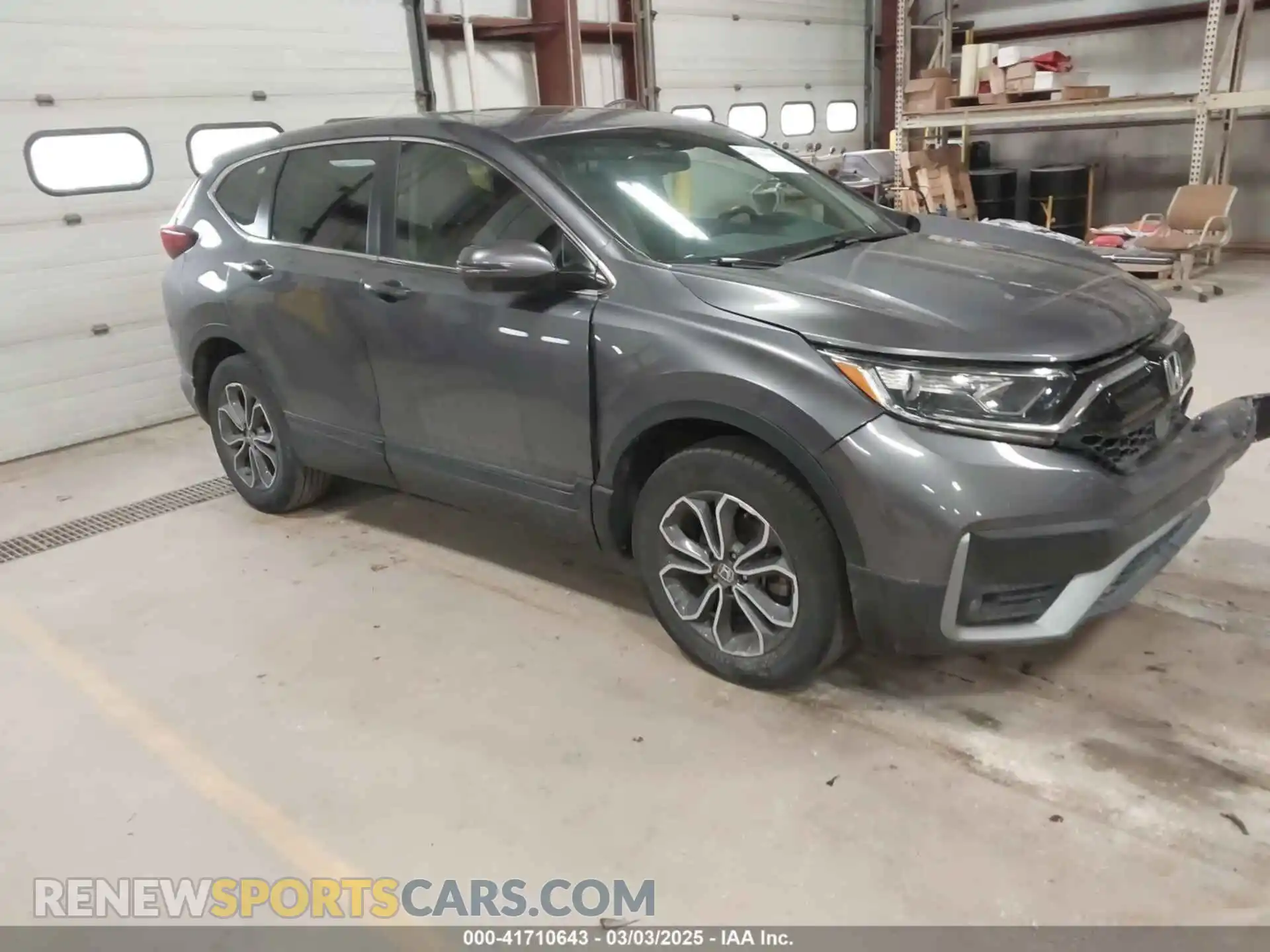 1 Photograph of a damaged car 2HKRW2H87MH673744 HONDA CR-V 2021