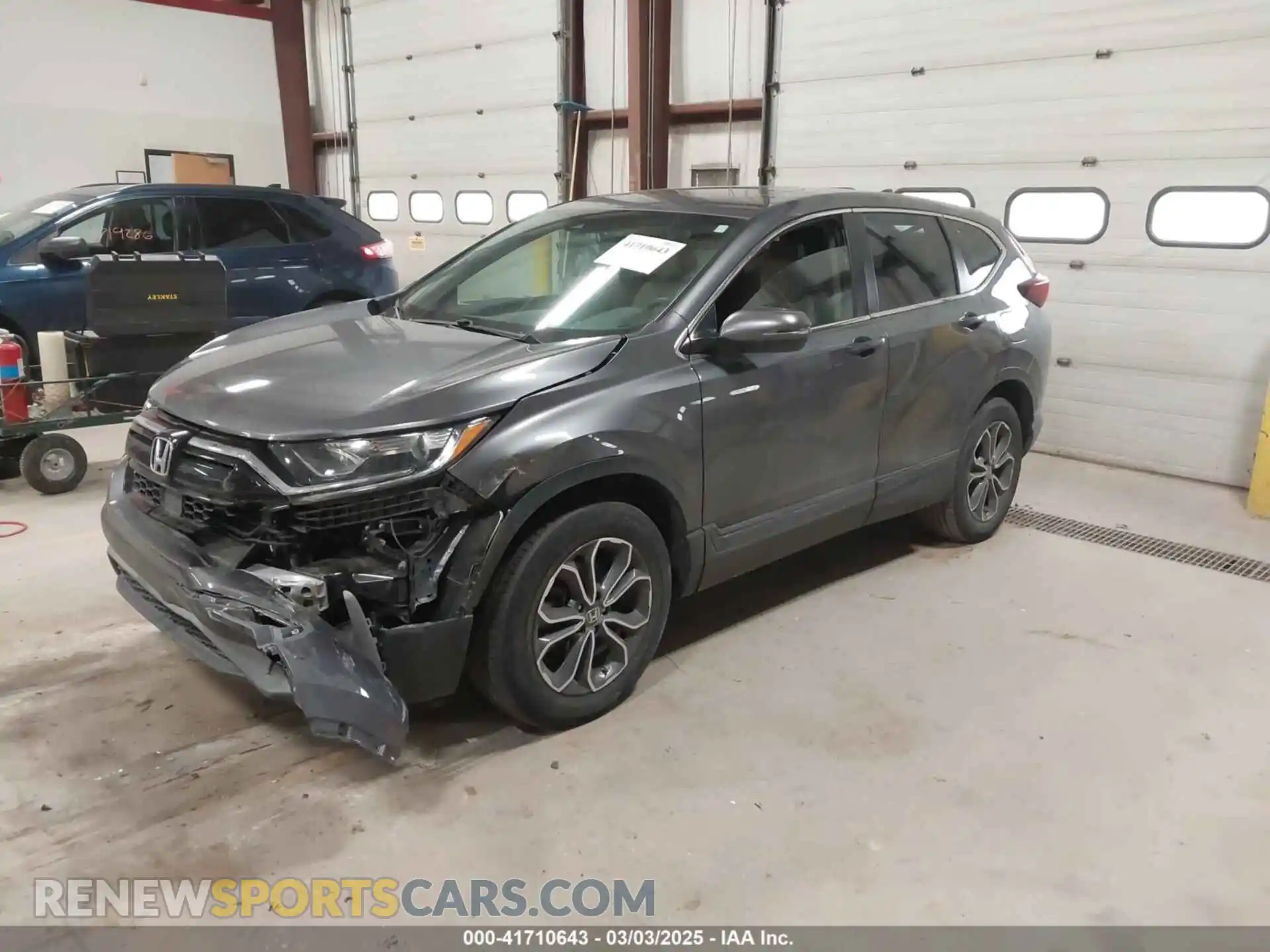 2 Photograph of a damaged car 2HKRW2H87MH673744 HONDA CR-V 2021
