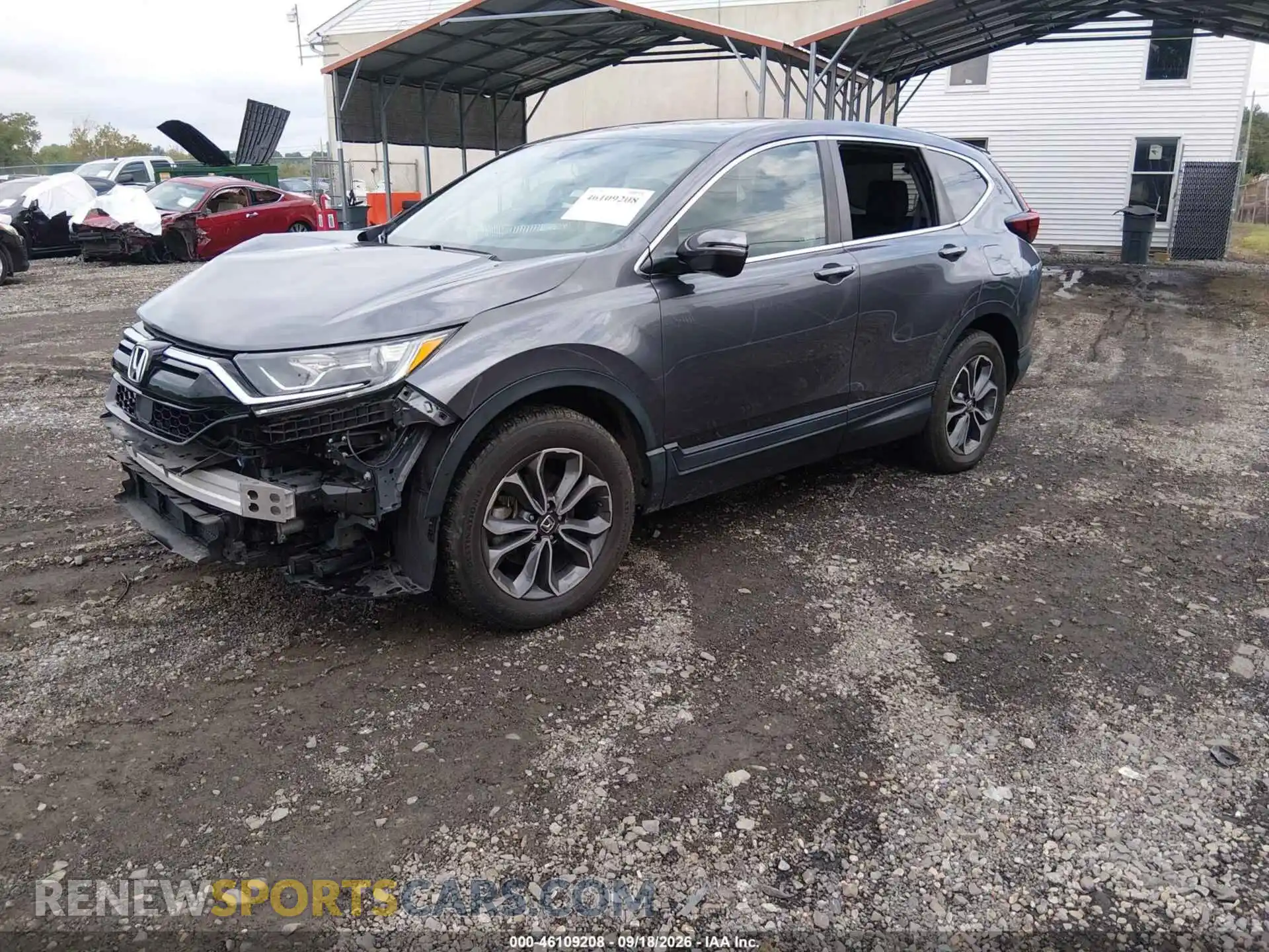 2 Photograph of a damaged car 2HKRW2H88MH602150 HONDA CR-V 2021