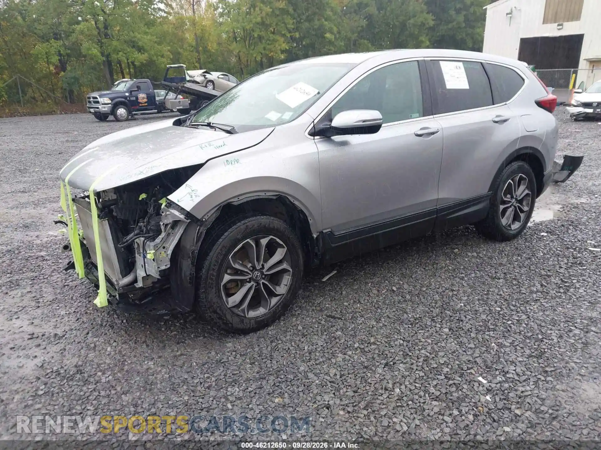 2 Photograph of a damaged car 2HKRW2H89MH610502 HONDA CR-V 2021