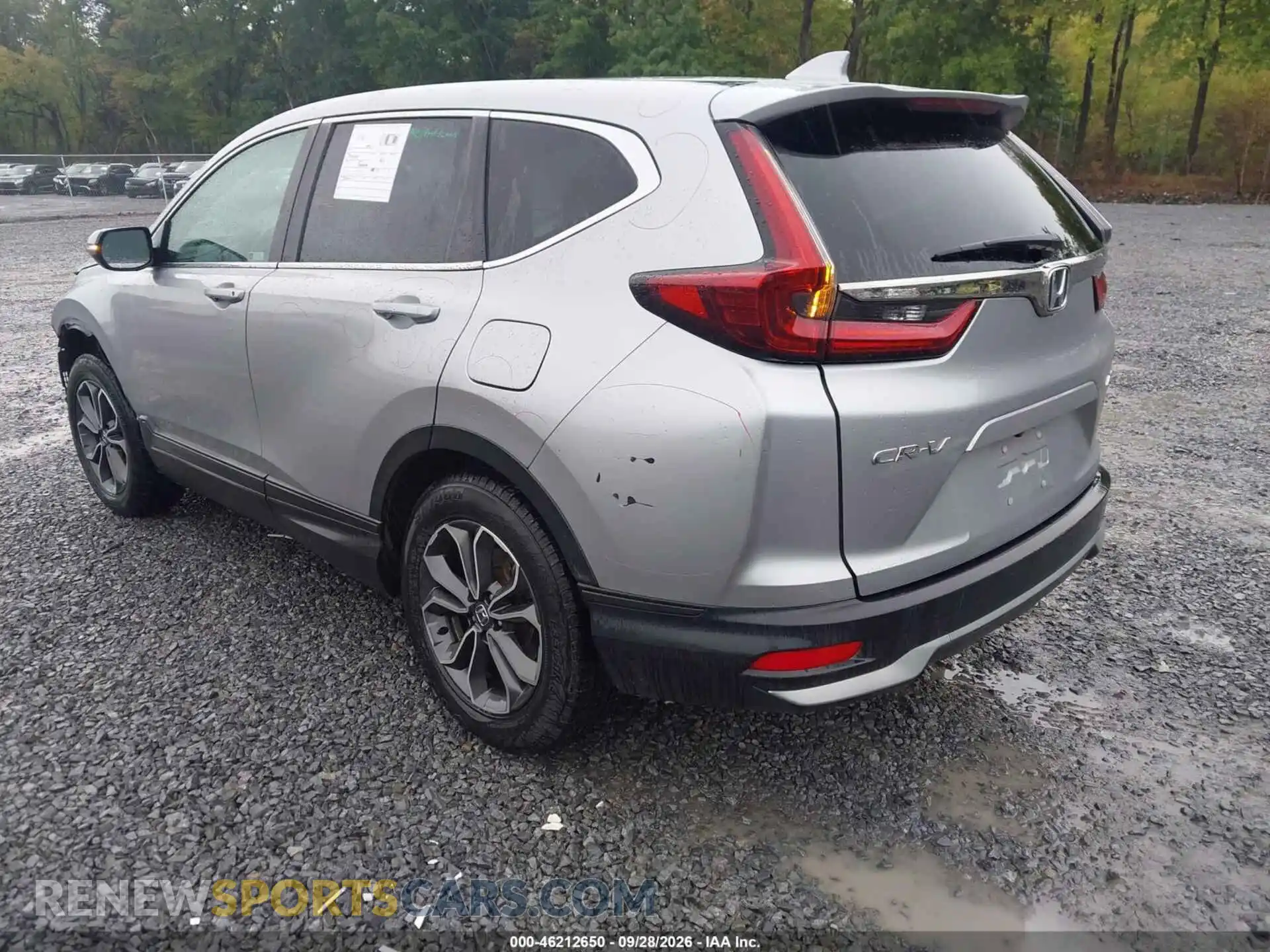 3 Photograph of a damaged car 2HKRW2H89MH610502 HONDA CR-V 2021