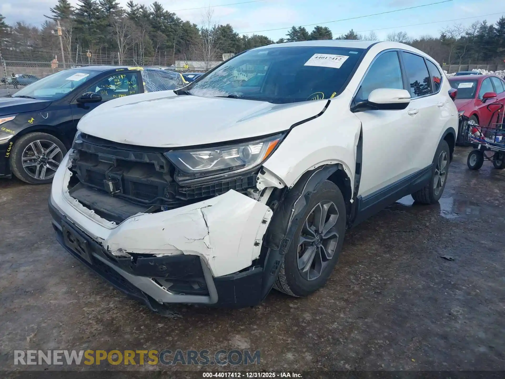 2 Photograph of a damaged car 2HKRW2H89MH615294 HONDA CR-V 2021